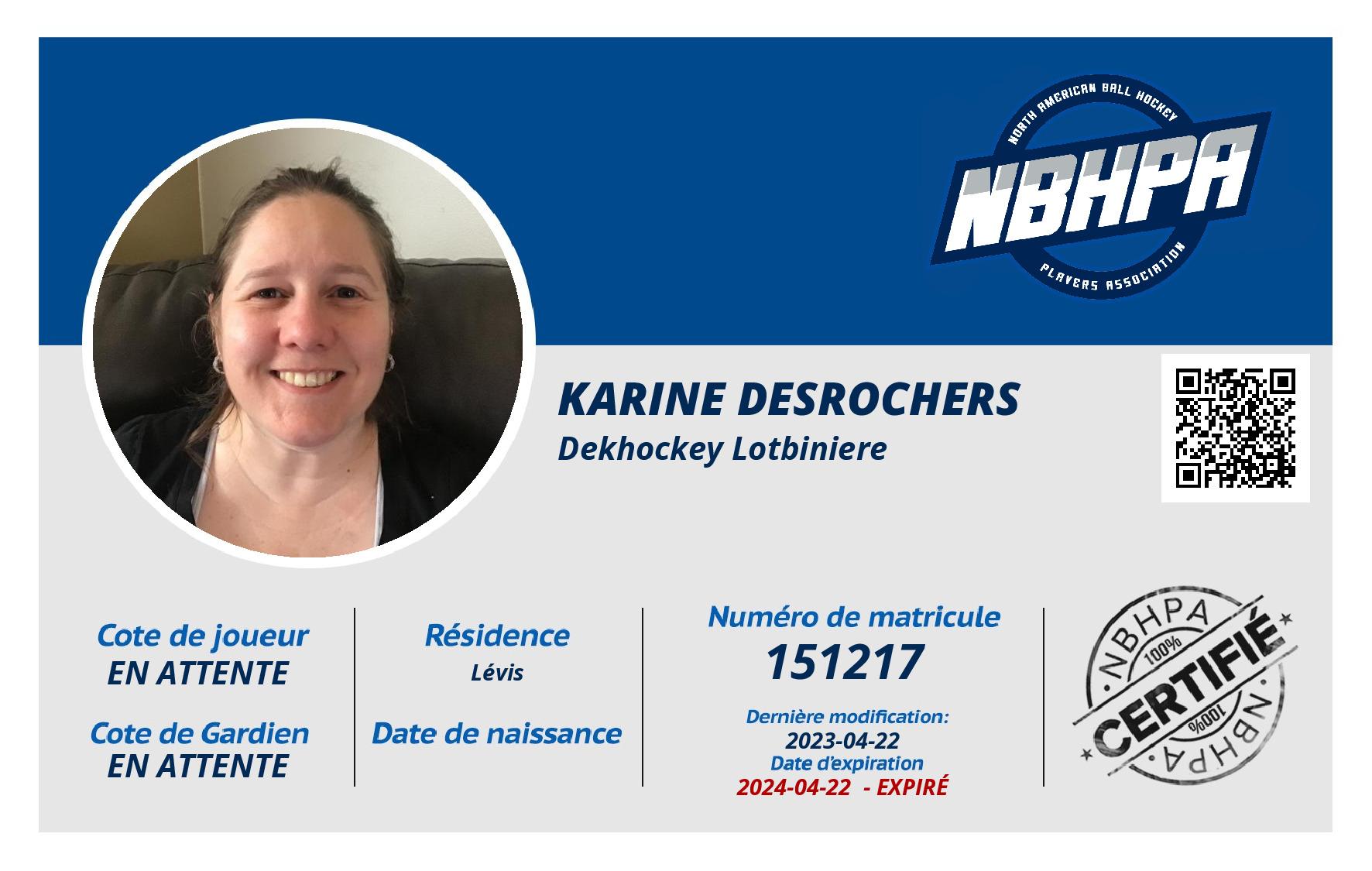 Karine Desrochers