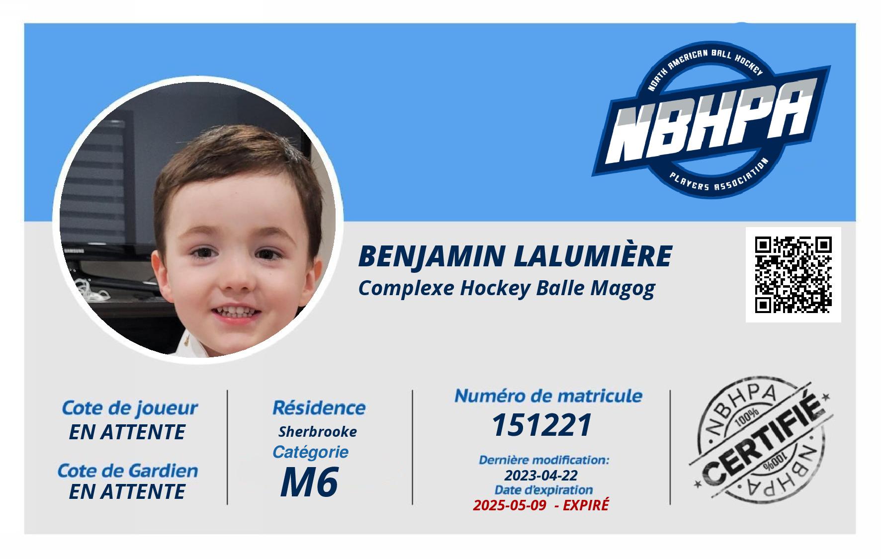Benjamin Lalumière