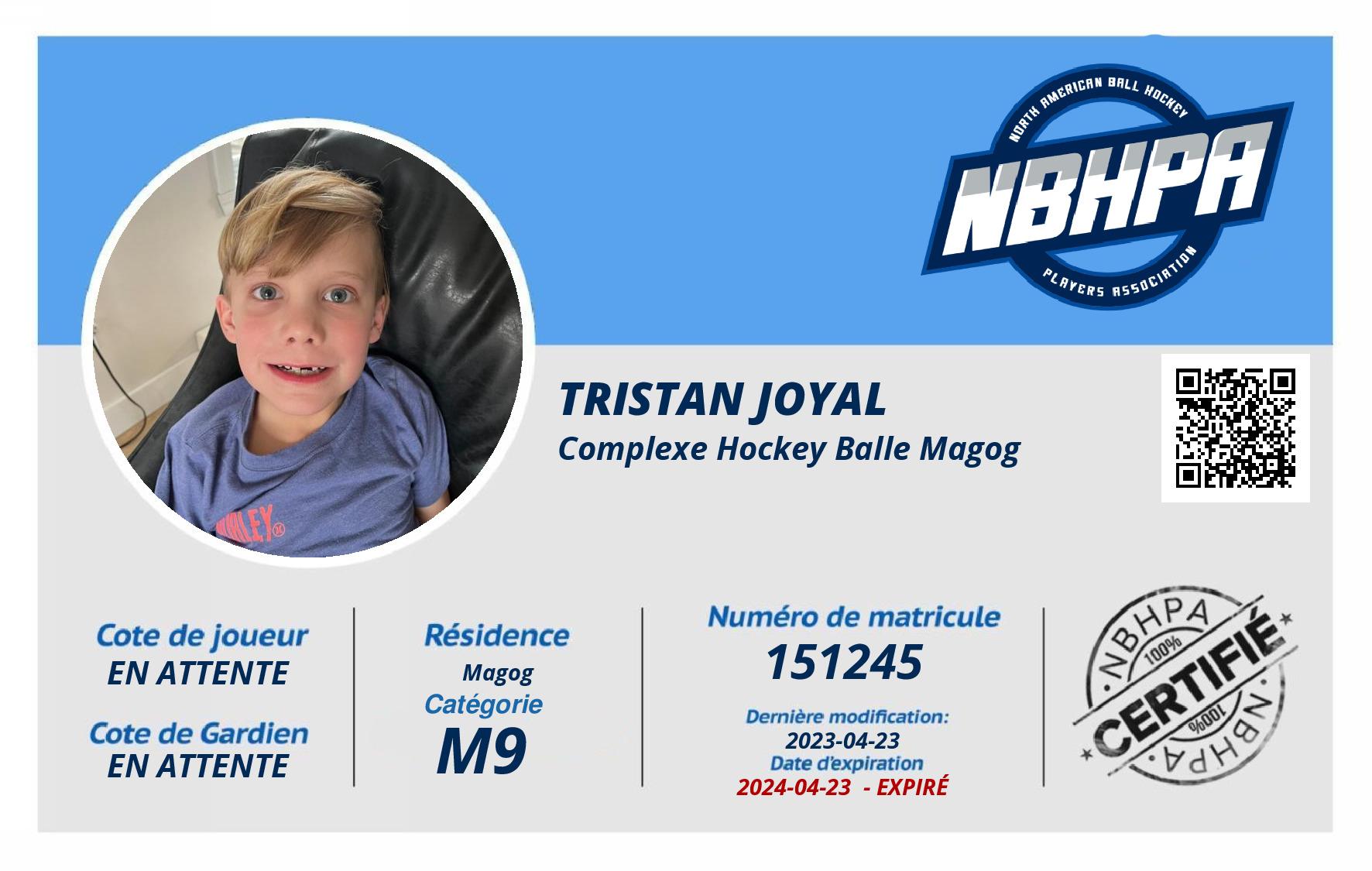 Tristan Joyal