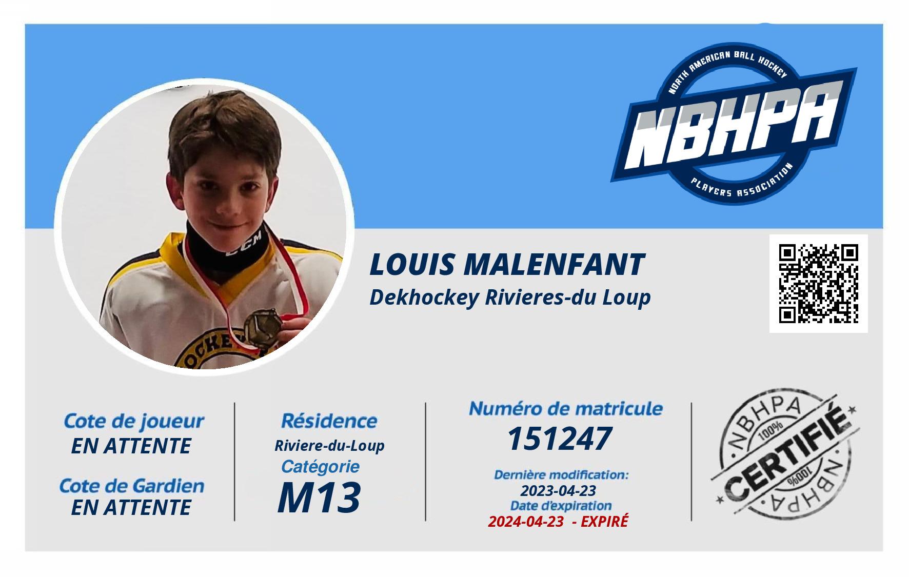 Louis Malenfant