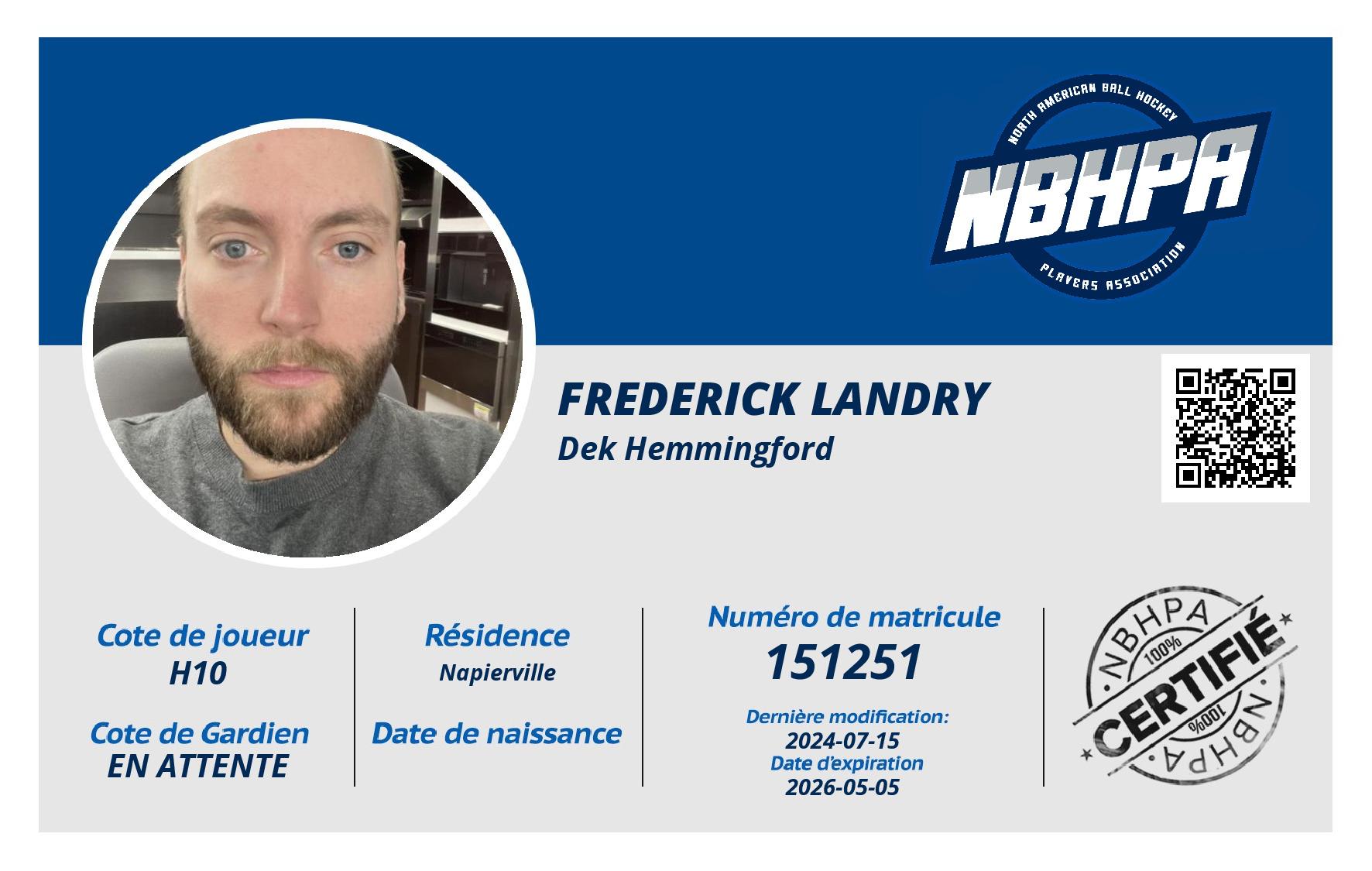 Frederick Landry