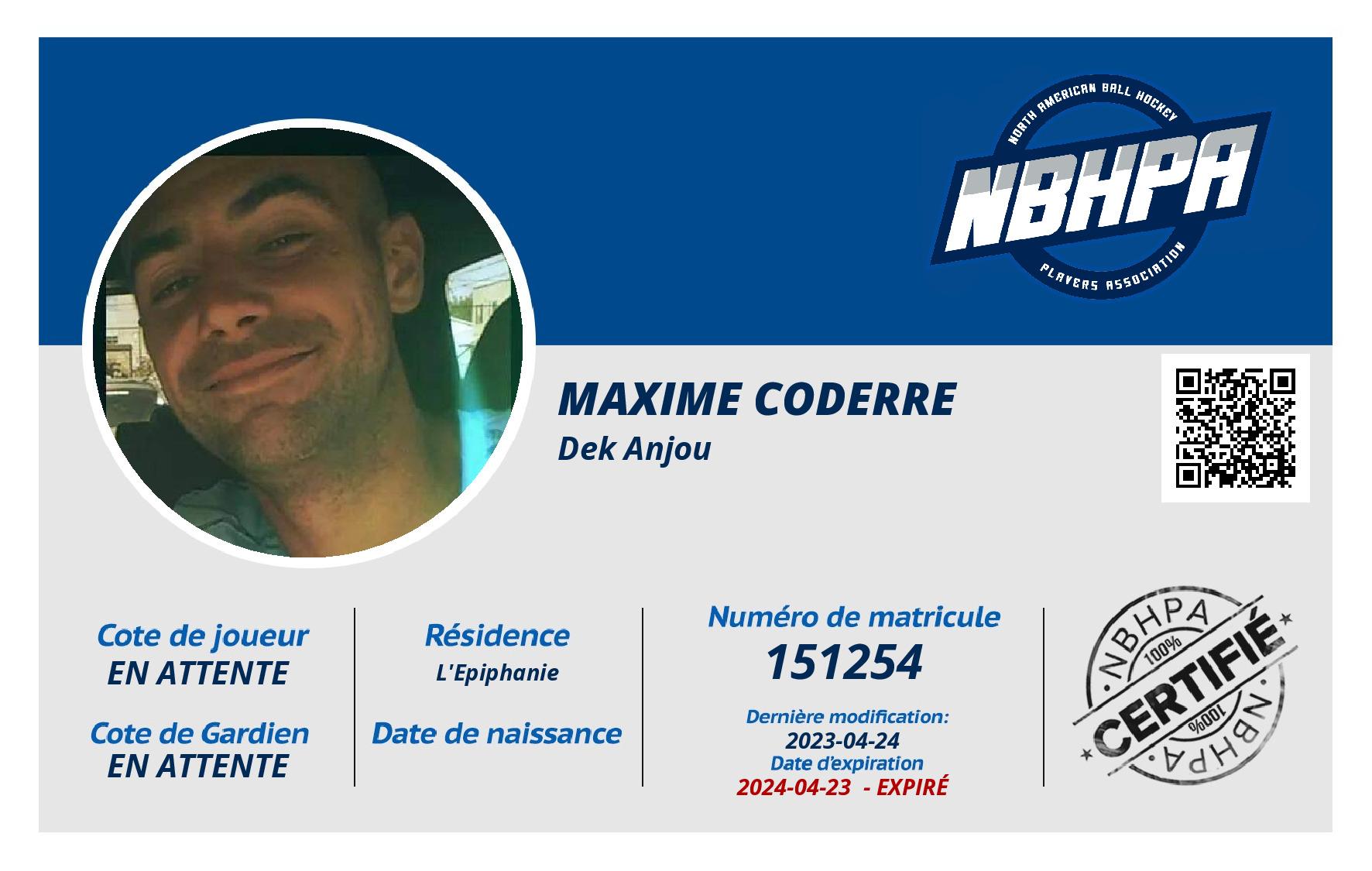 Maxime Coderre