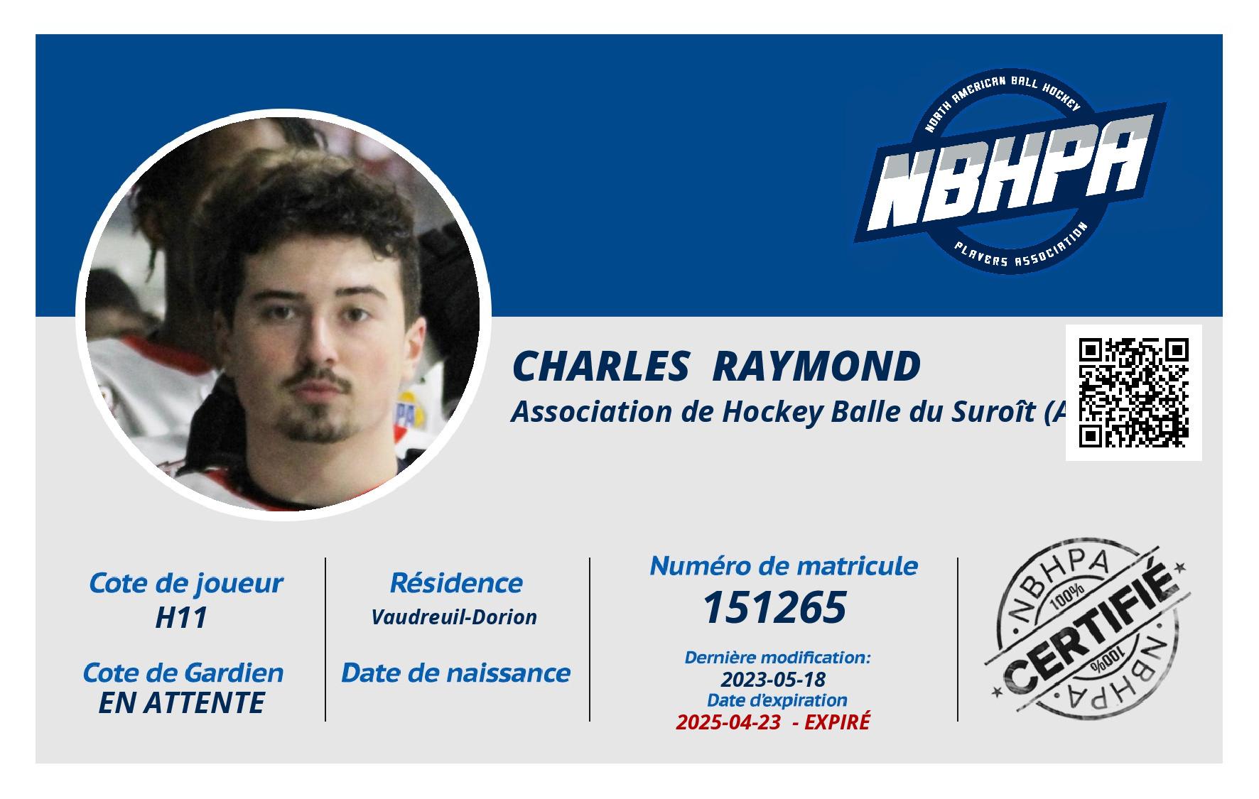 Charles  Raymond 