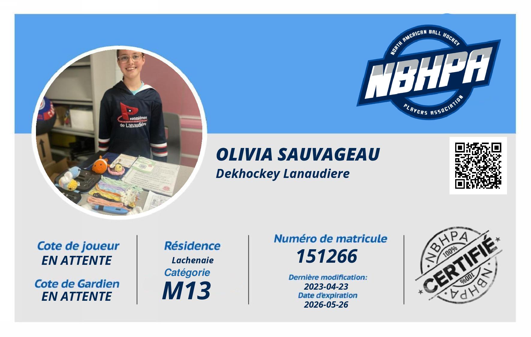 Olivia Sauvageau