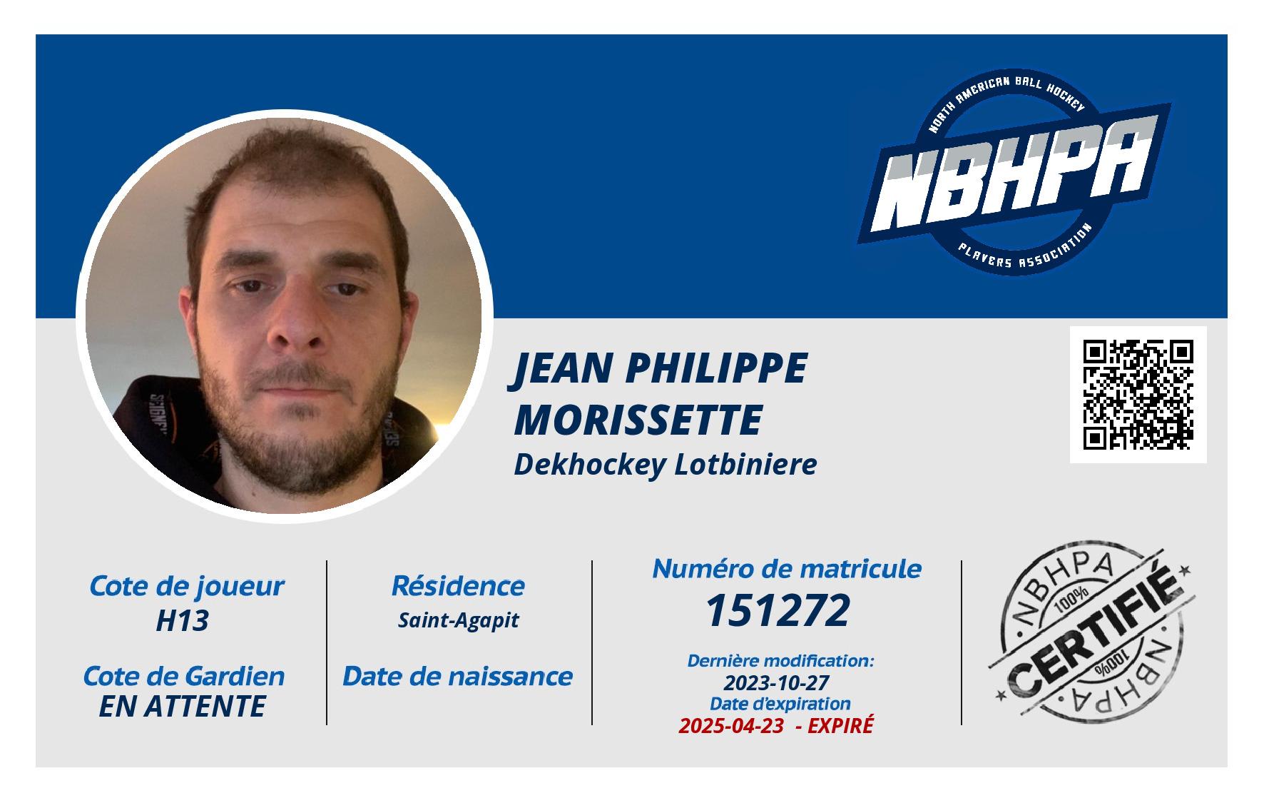 Jean philippe Morissette 