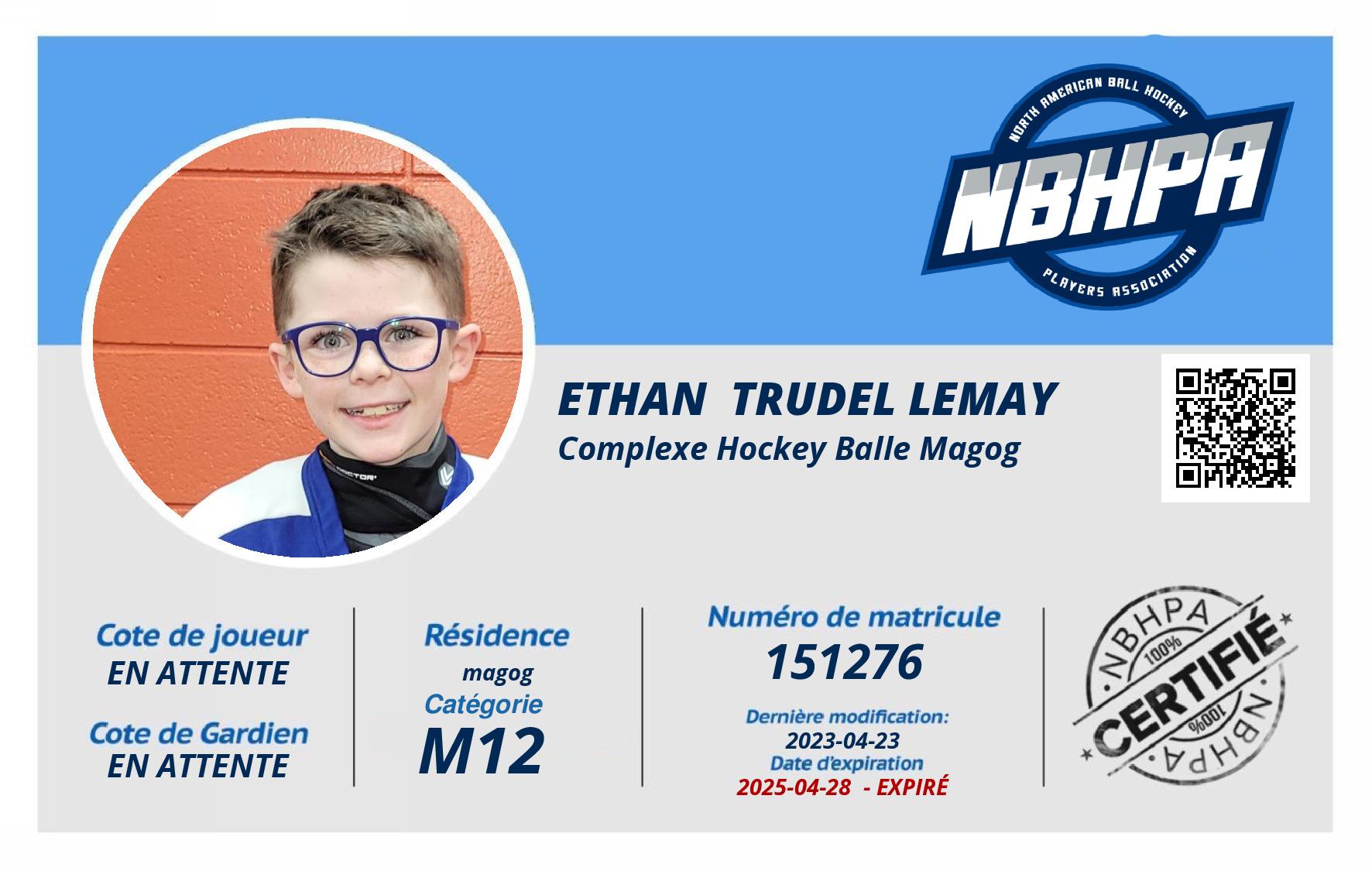 Ethan  Trudel lemay
