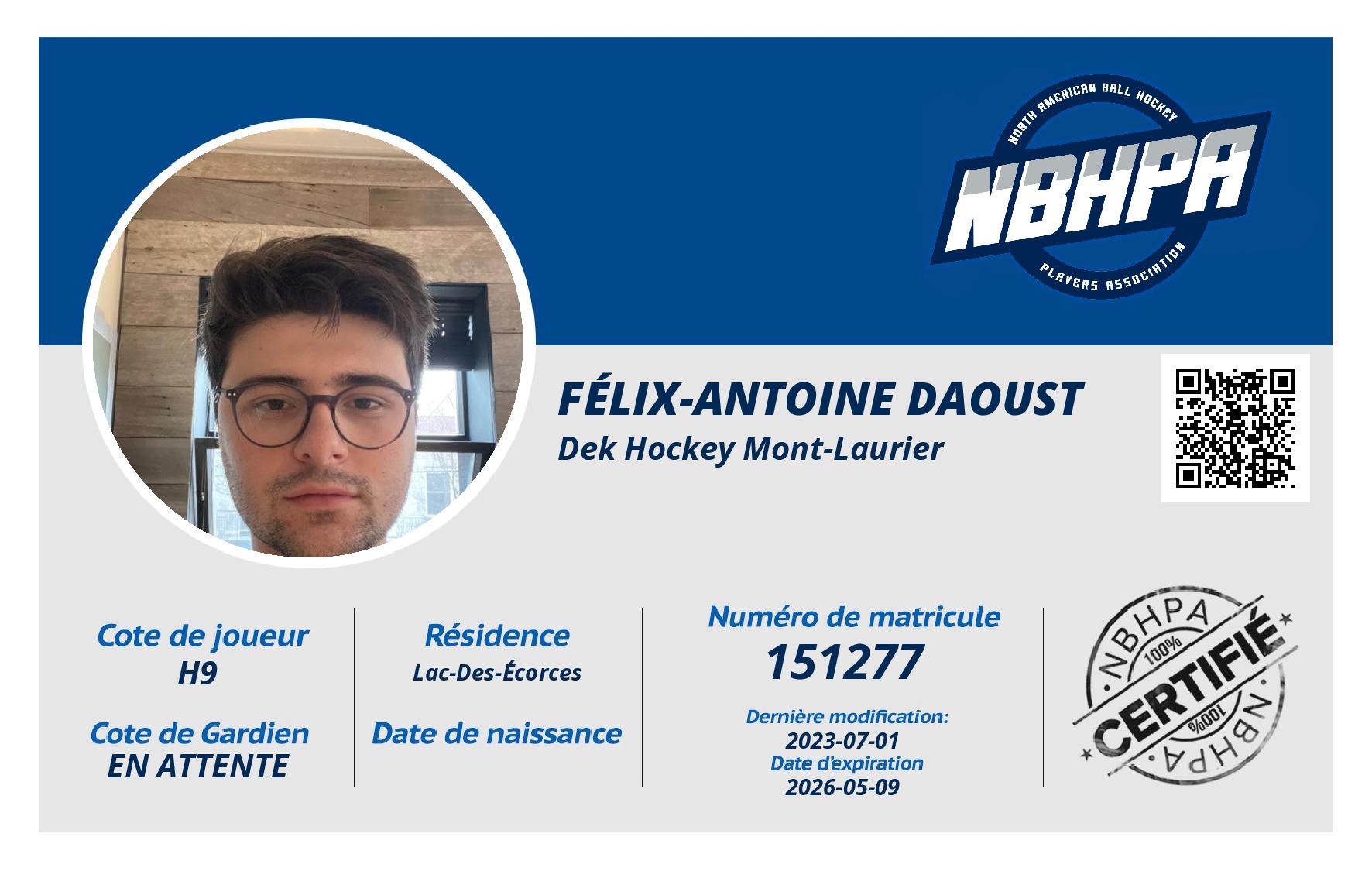 Félix-Antoine Daoust