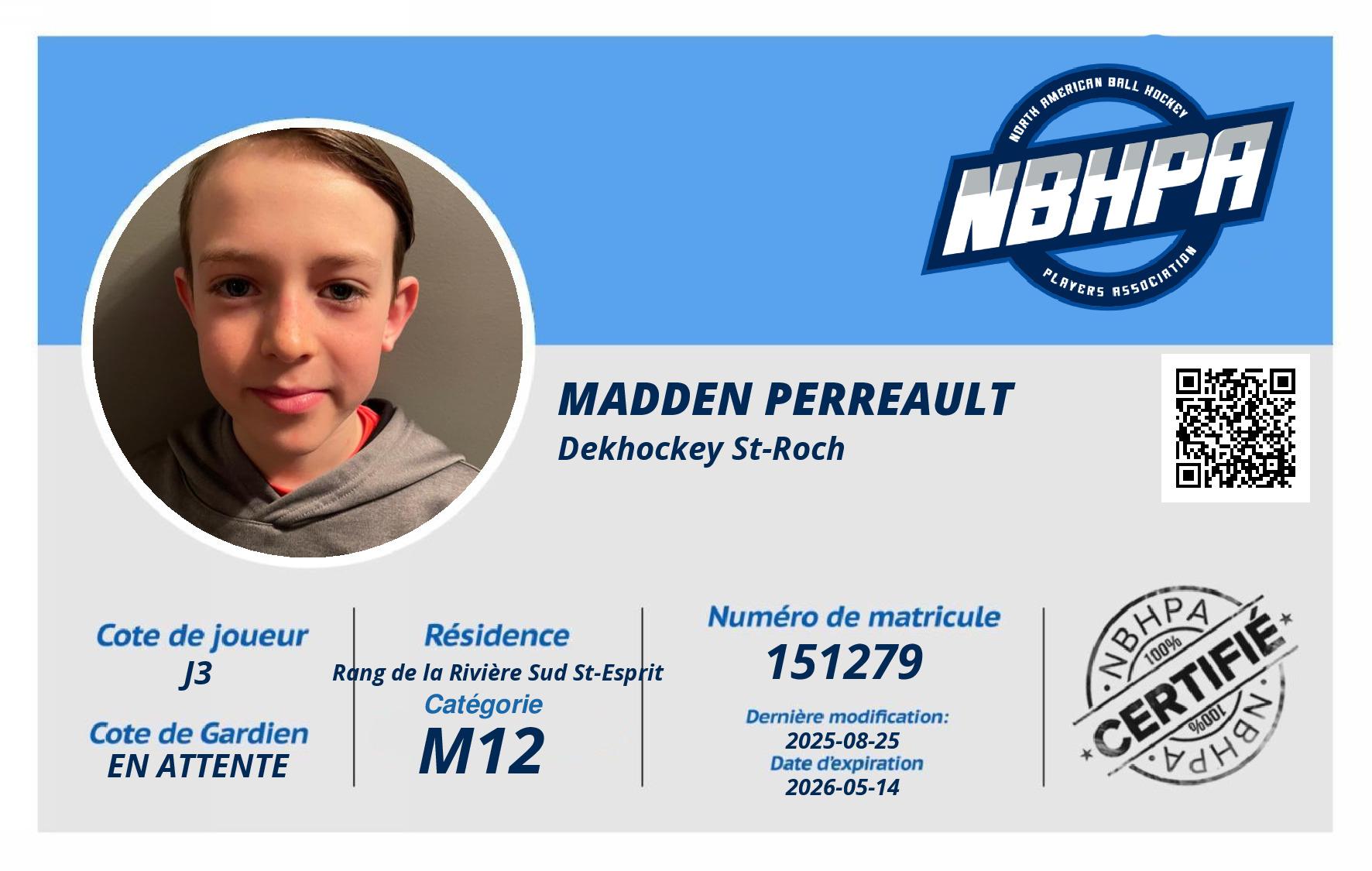 Madden Perreault