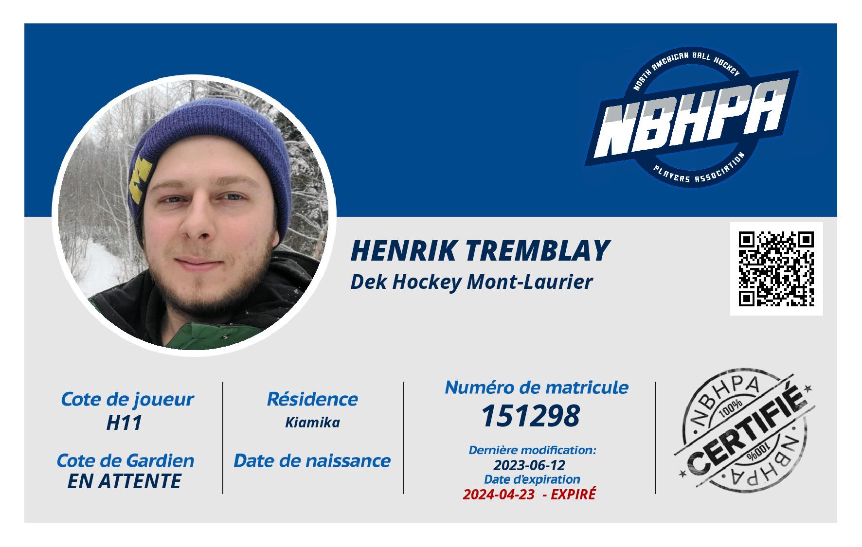 Henrik Tremblay