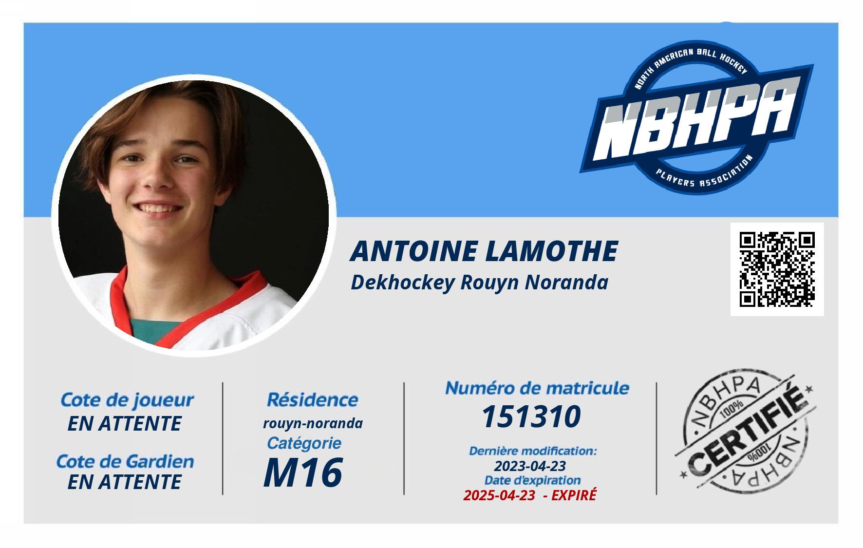 Antoine Lamothe