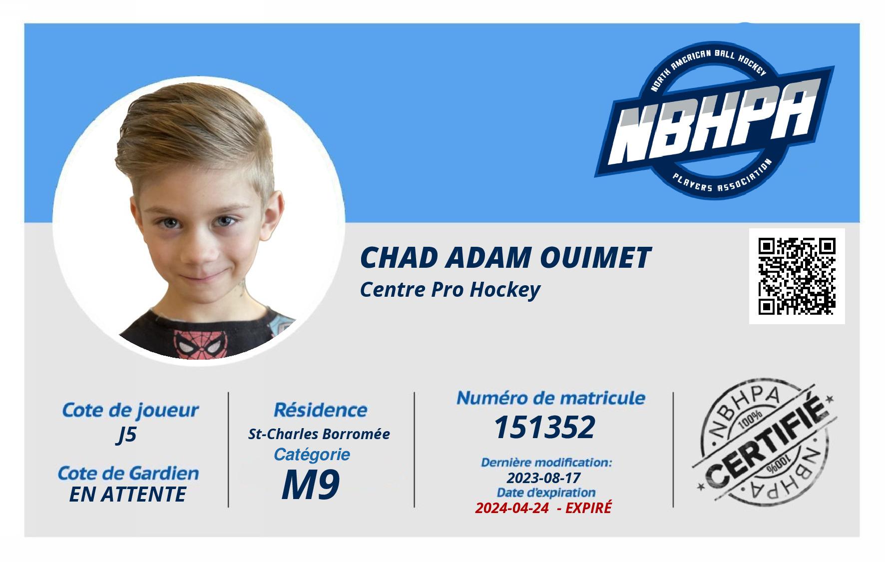 Chad Adam Ouimet