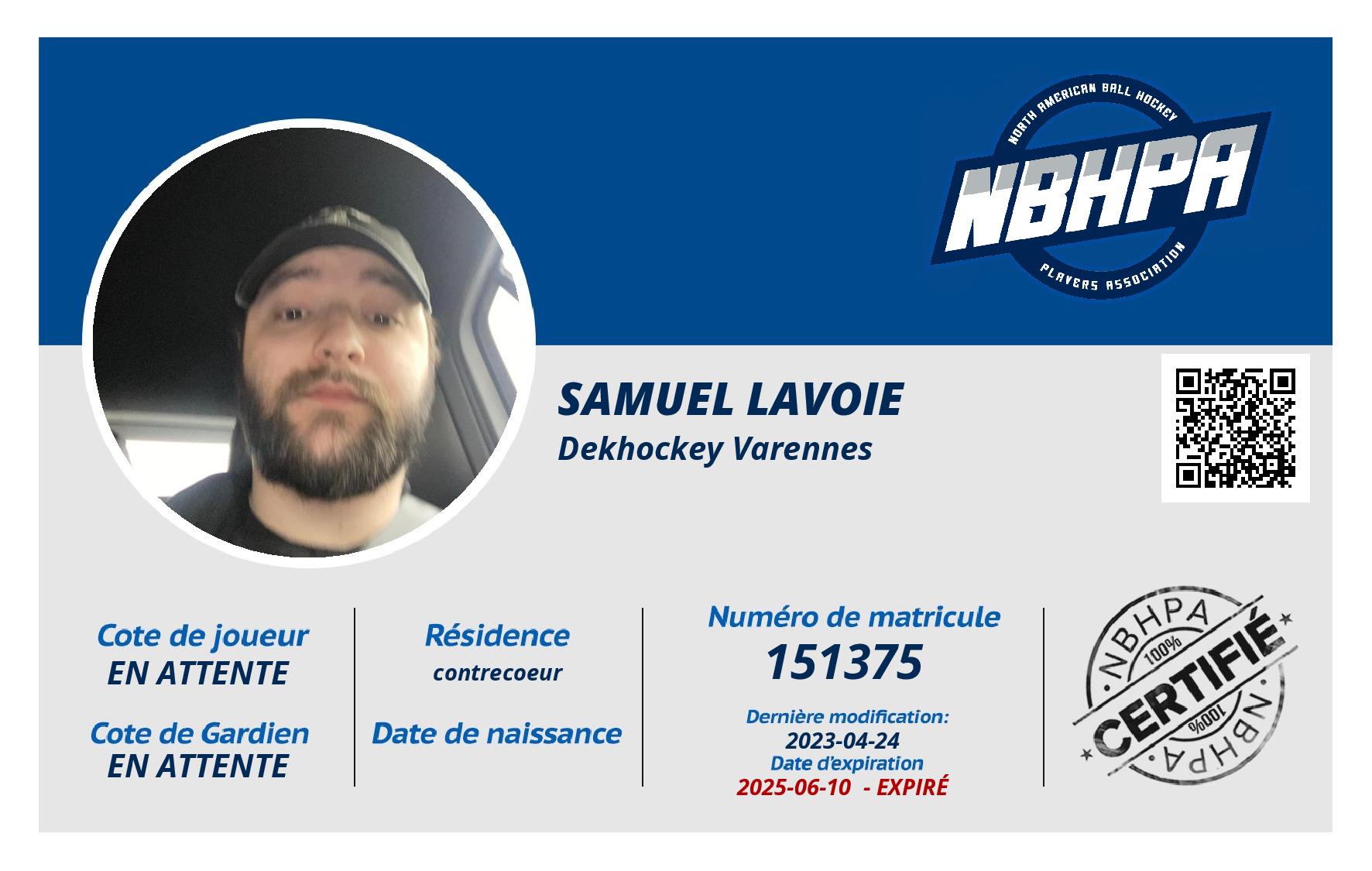 Samuel Lavoie