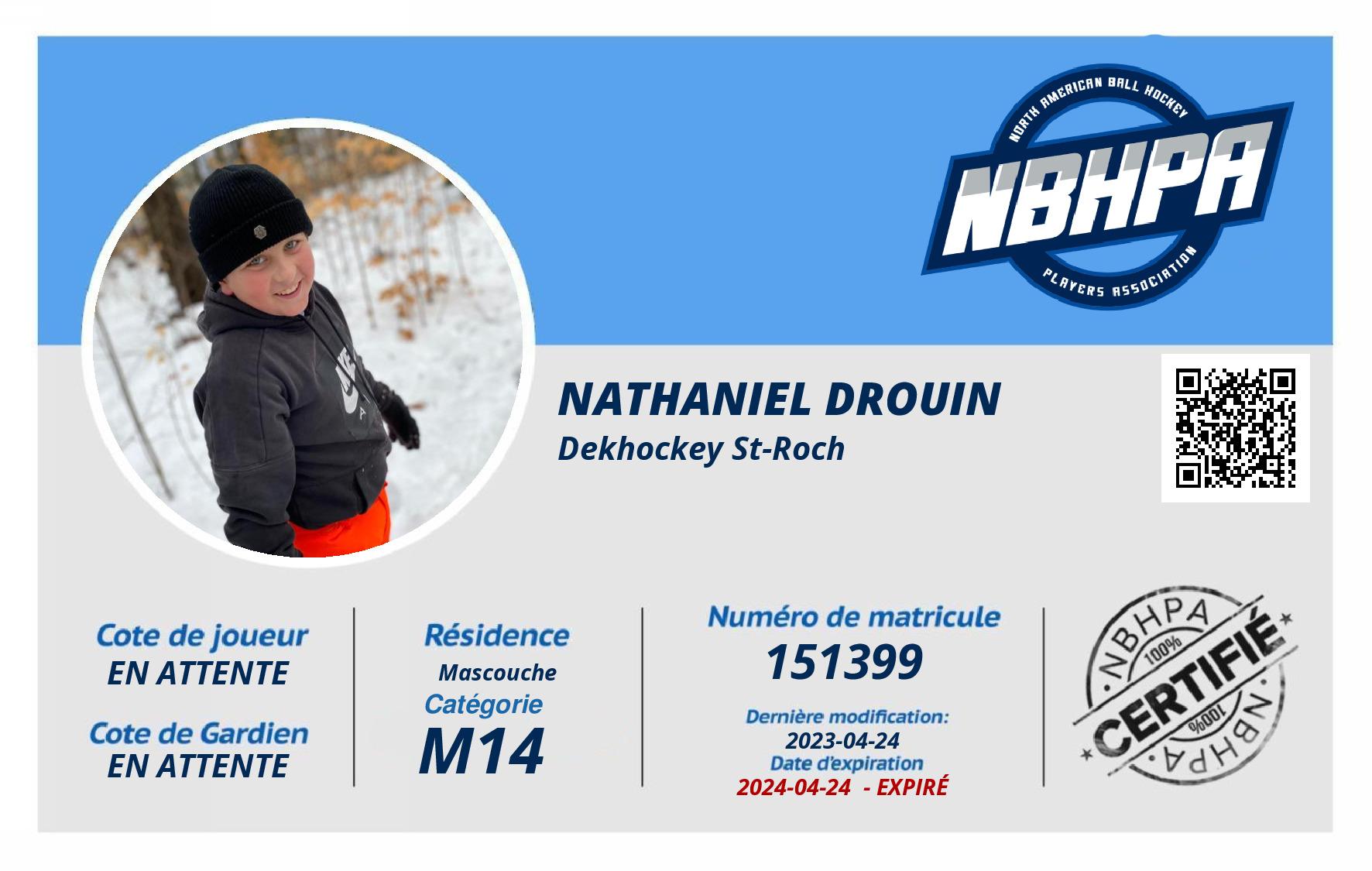 Nathaniel Drouin 