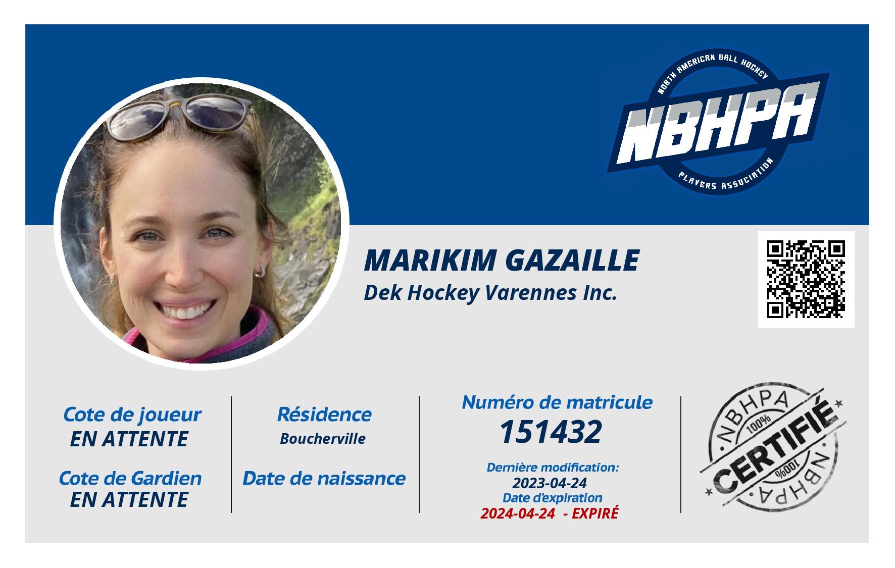Marikim Gazaille
