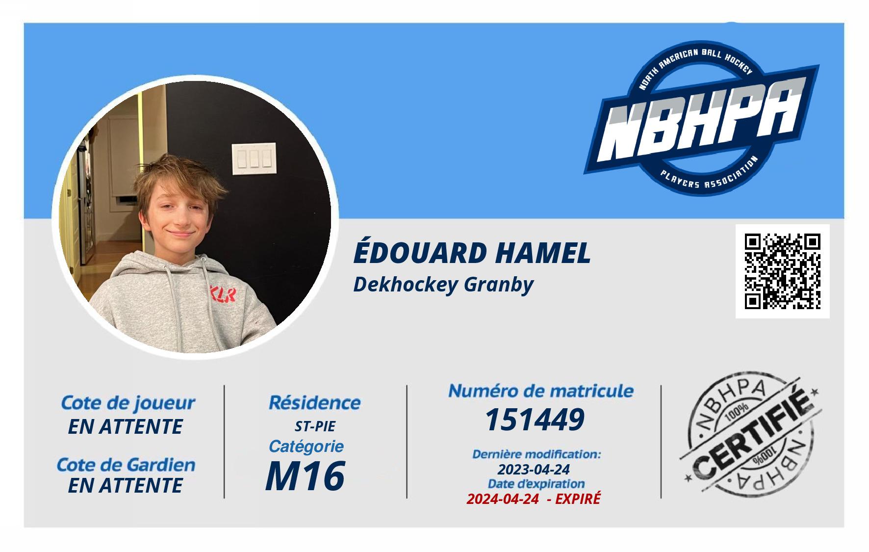 Édouard Hamel