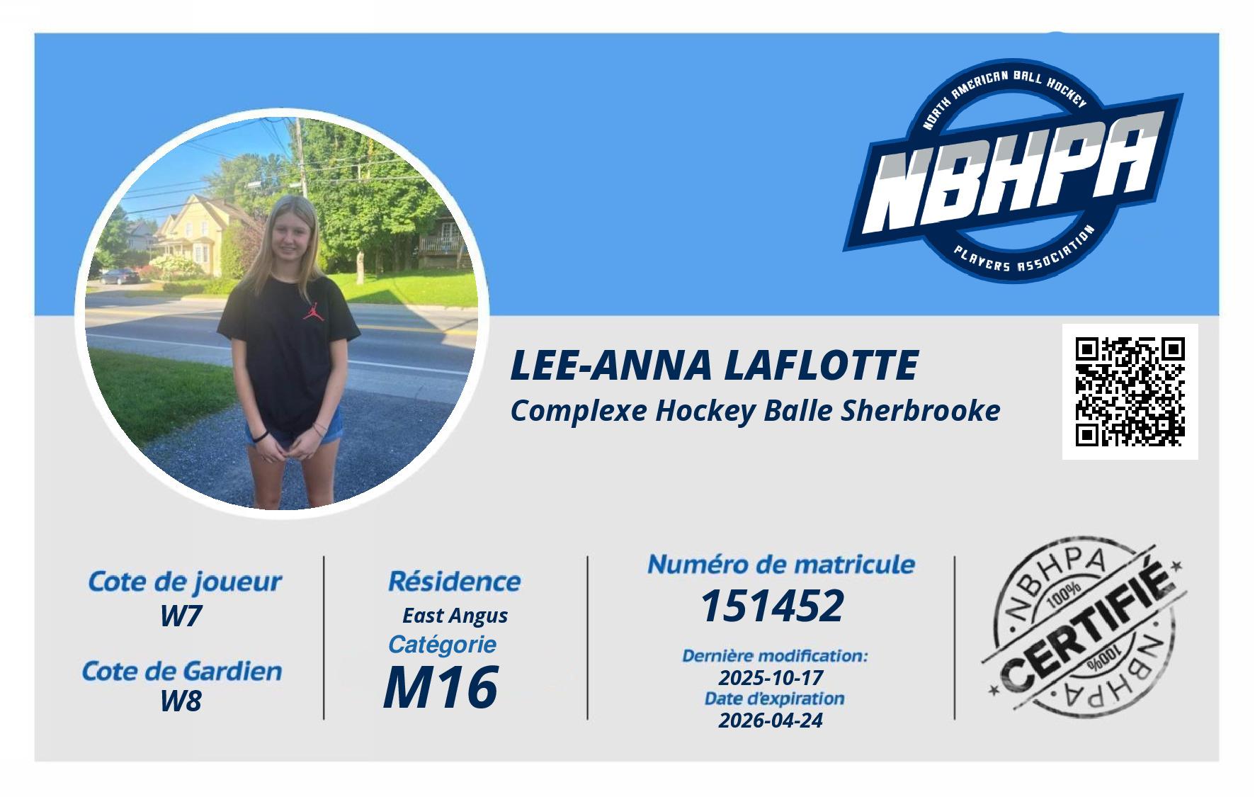 Lee-Anna Laflotte