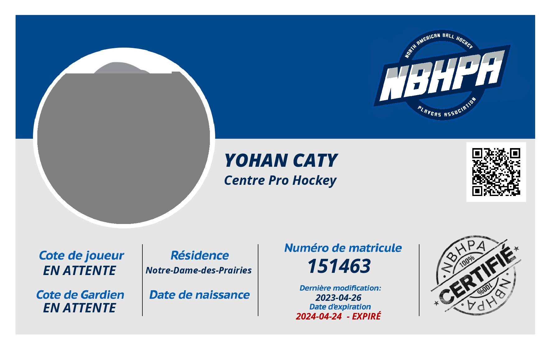 Yohan Caty