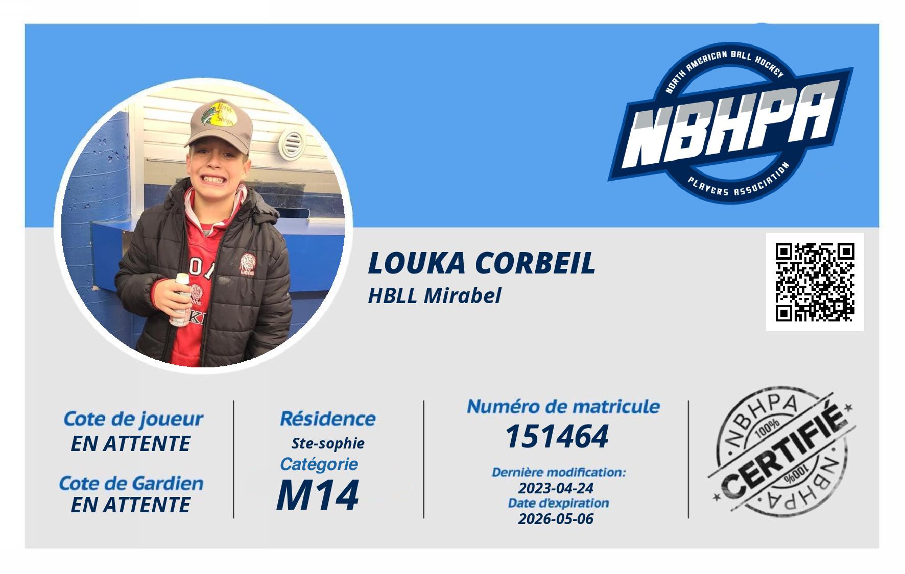 Louka Corbeil