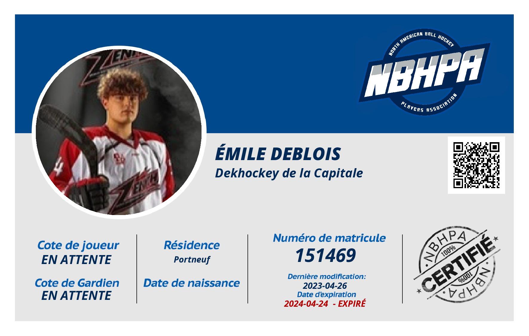 Émile Deblois
