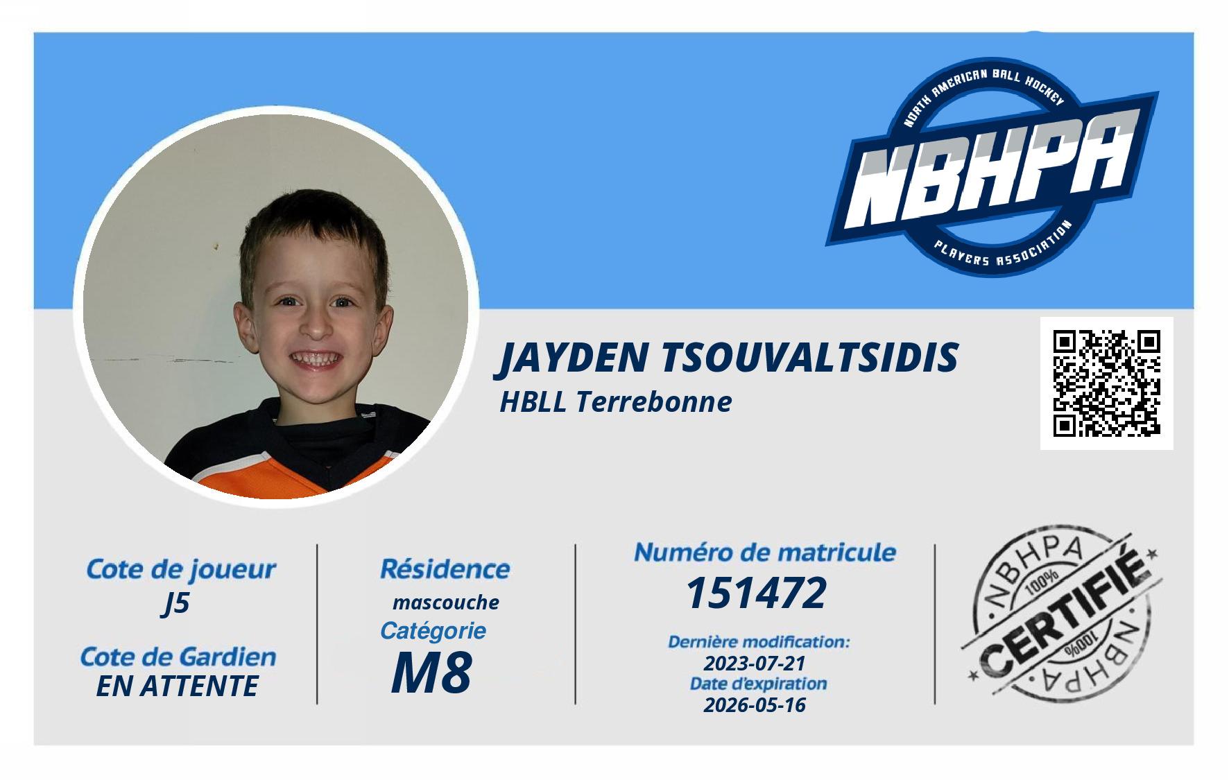 Jayden Tsouvaltsidis