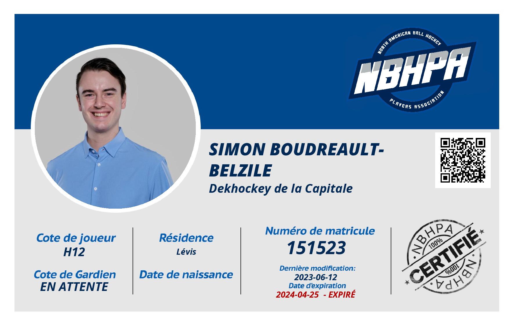Simon Boudreault-Belzile
