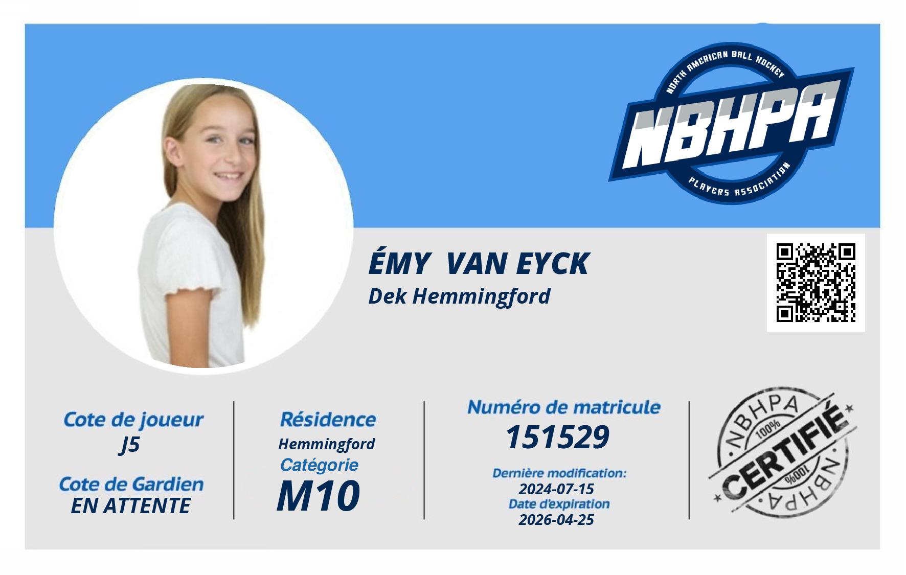 Émy  Van Eyck 