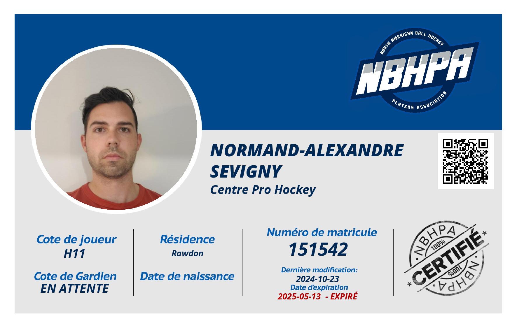 Normand-Alexandre Sevigny