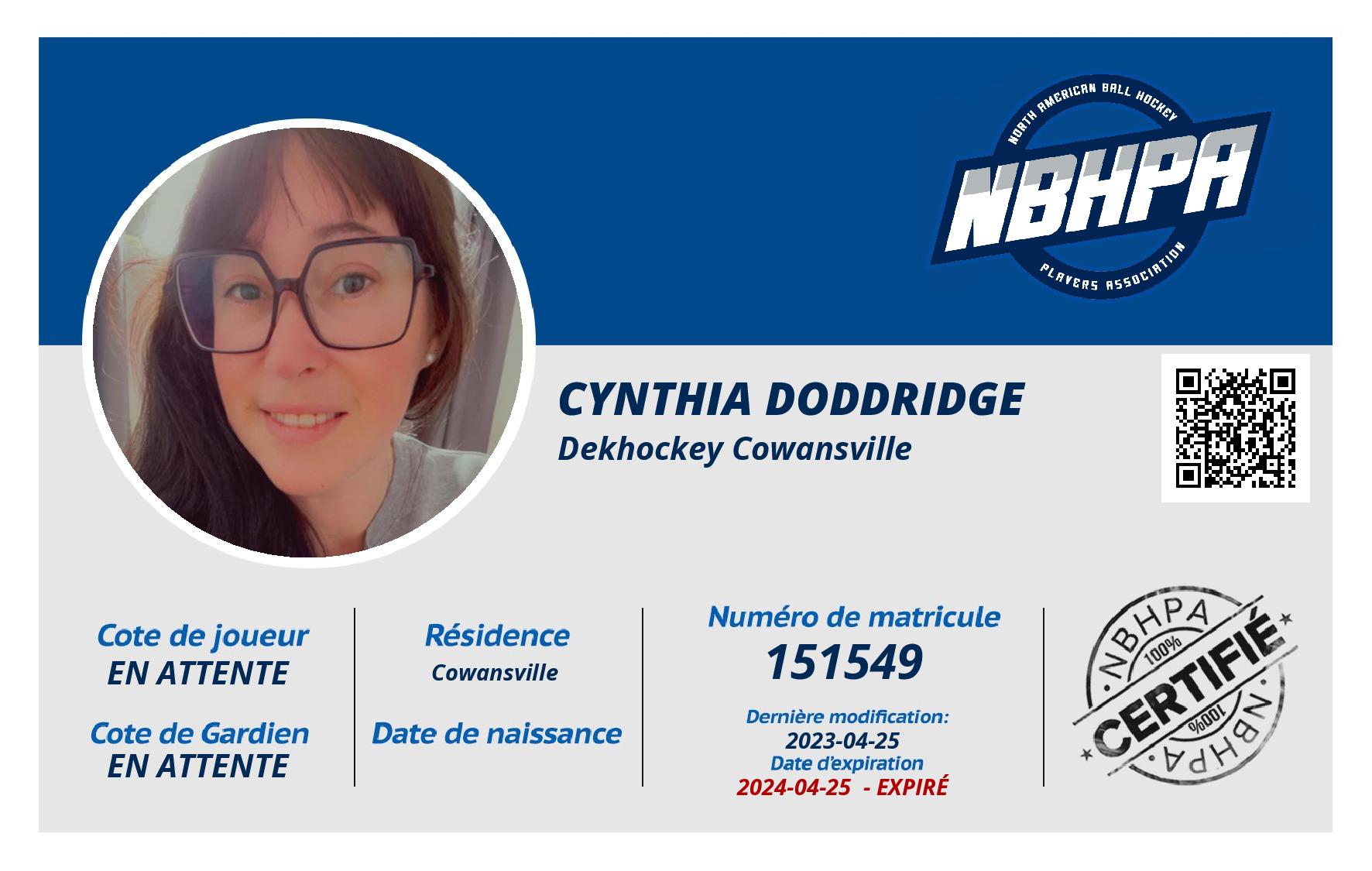 Cynthia Doddridge