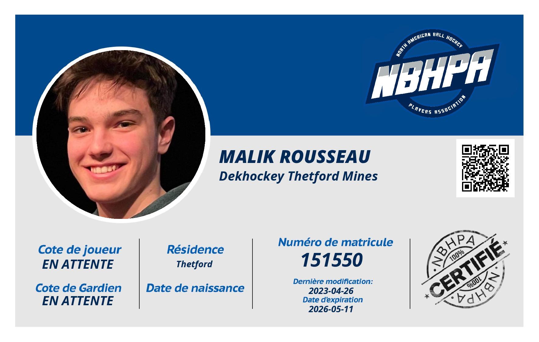 Malik Rousseau