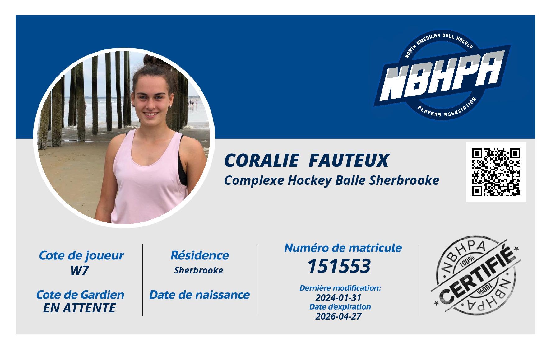 Coralie  Fauteux