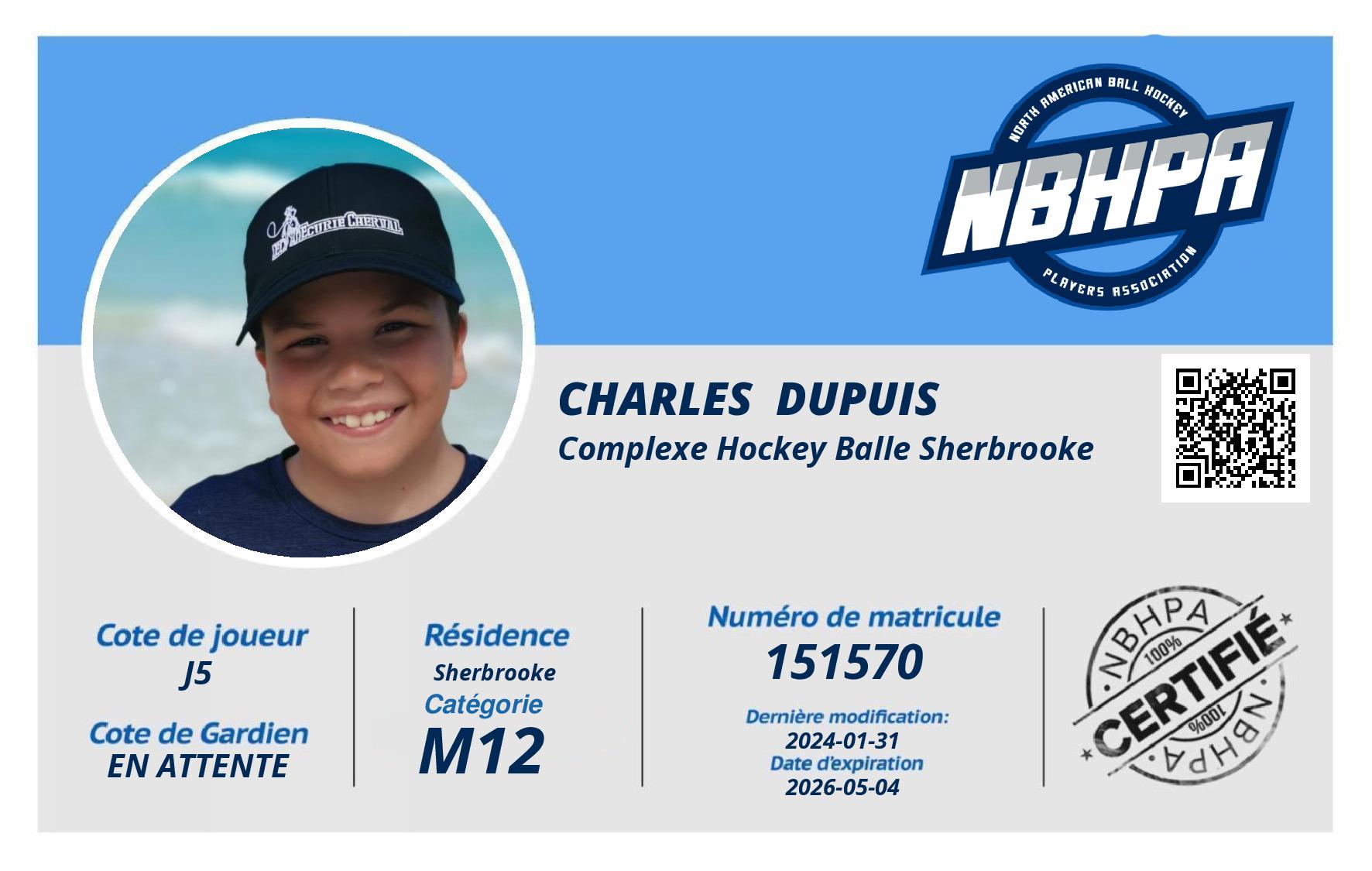 Charles  Dupuis 
