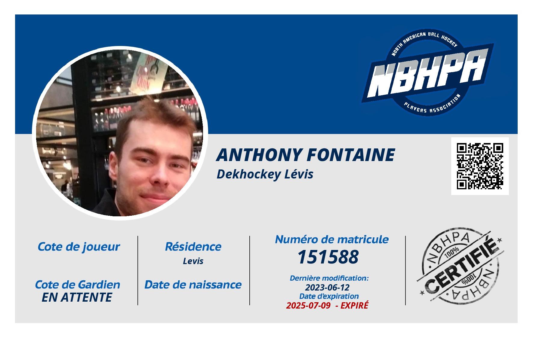 Anthony Fontaine