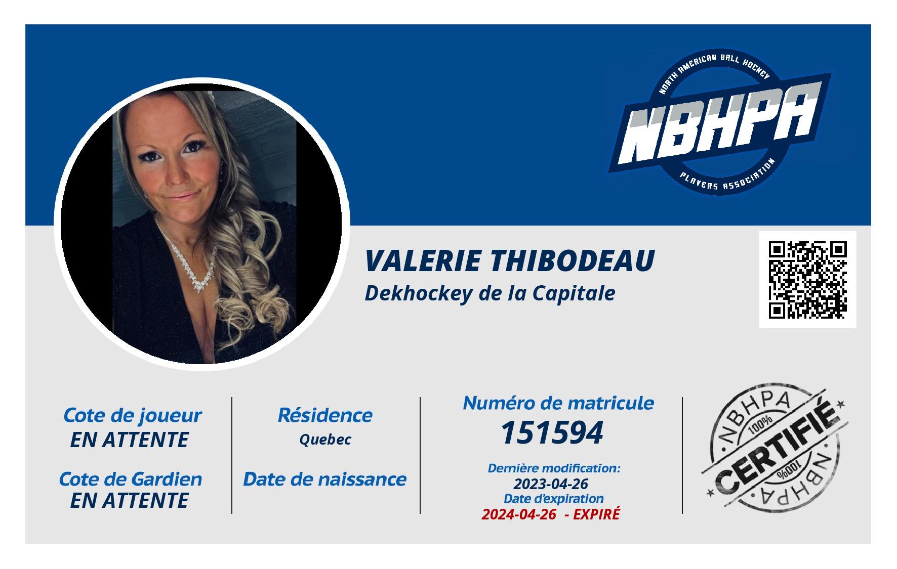 Valerie Thibodeau