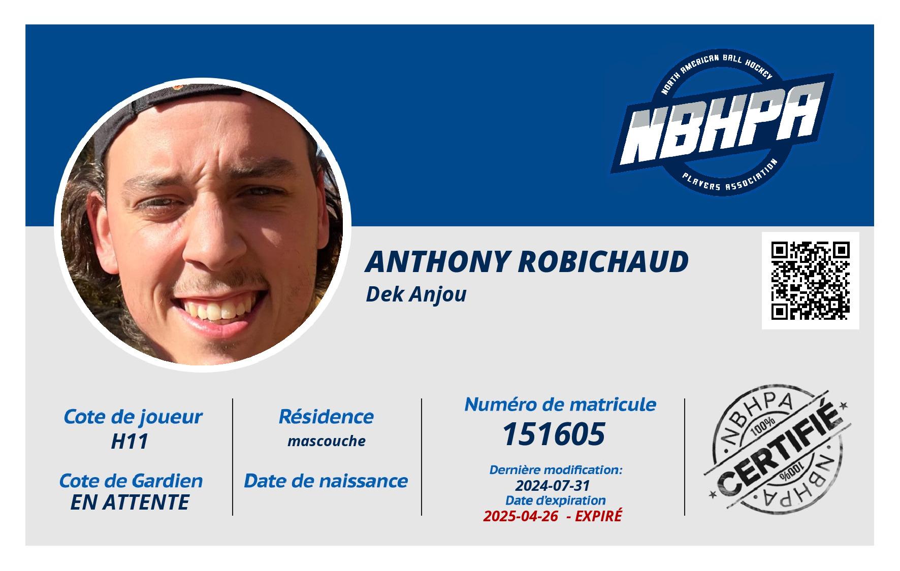 Anthony Robichaud