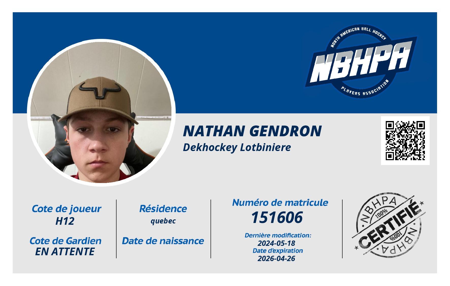 Nathan Gendron