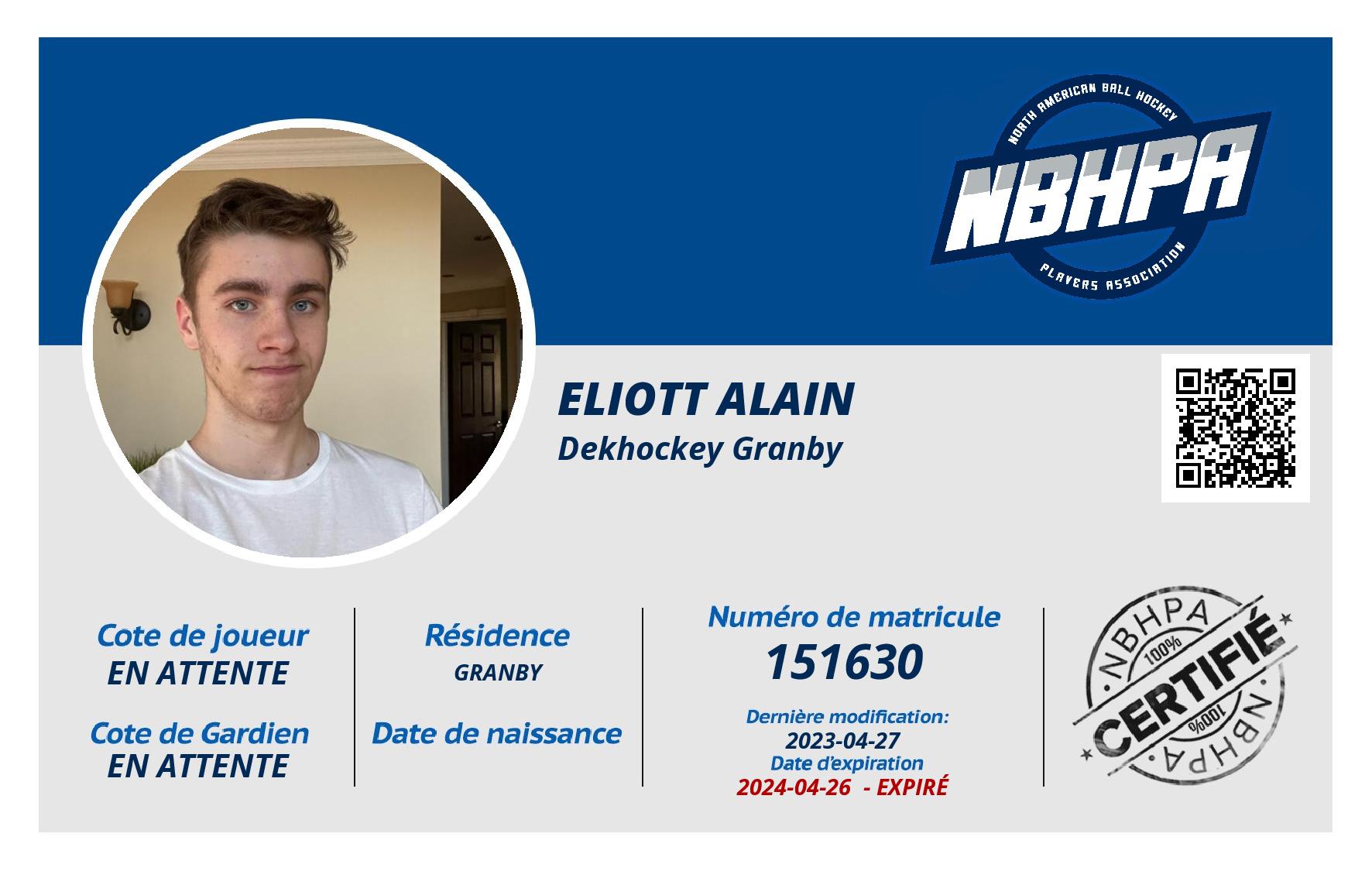 Eliott Alain