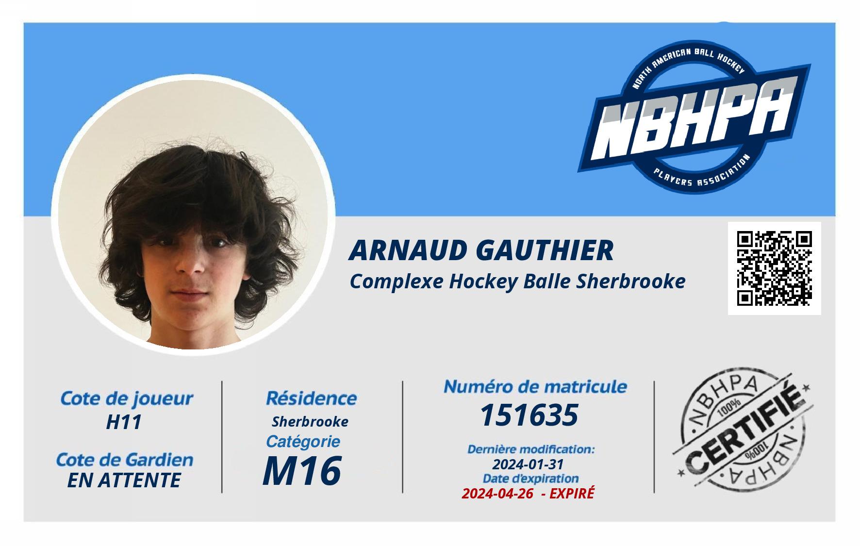 Arnaud Gauthier 