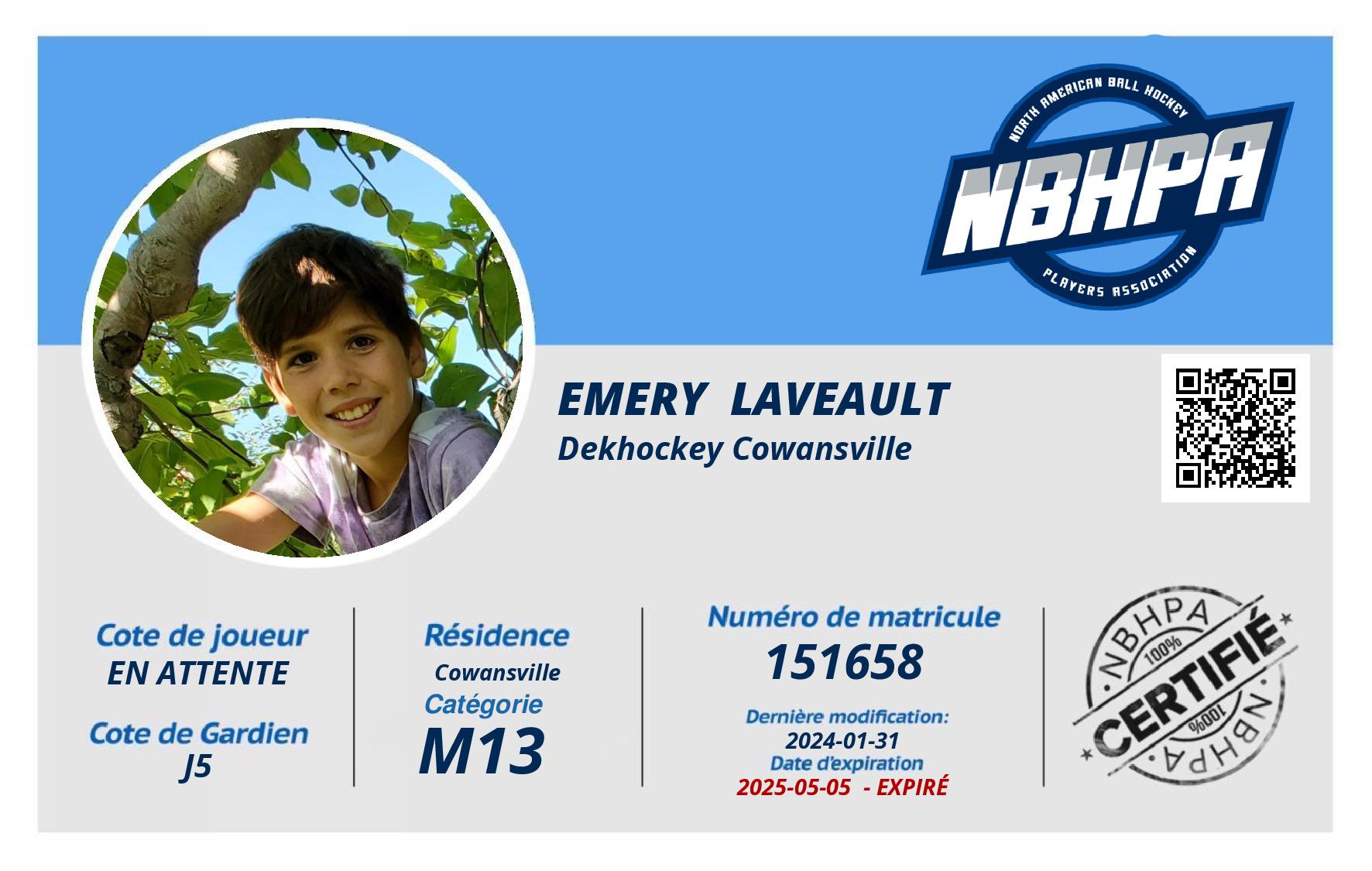 Emery  Laveault 