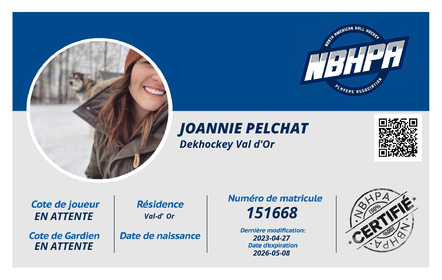 Joannie Pelchat