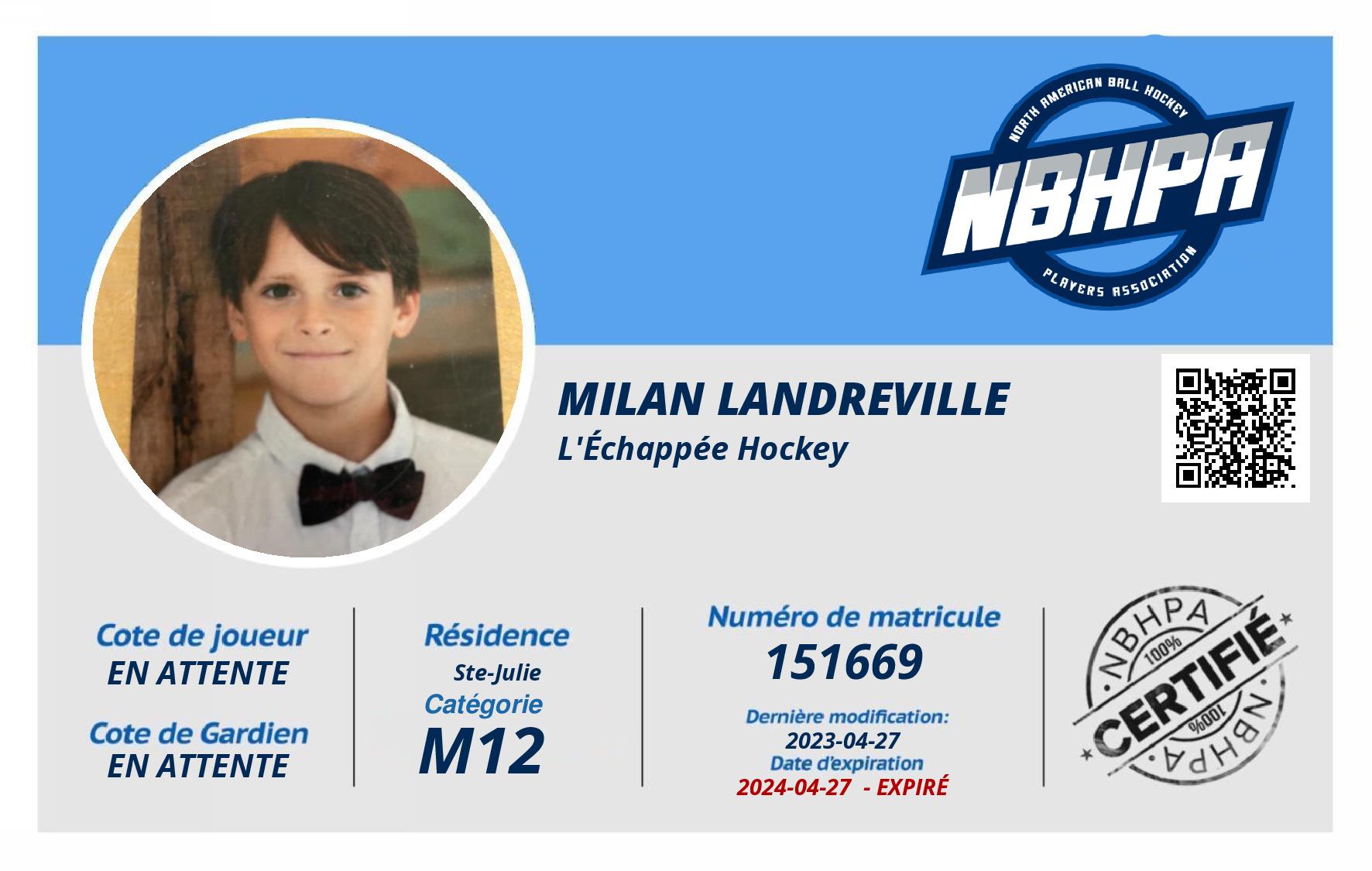 Milan Landreville
