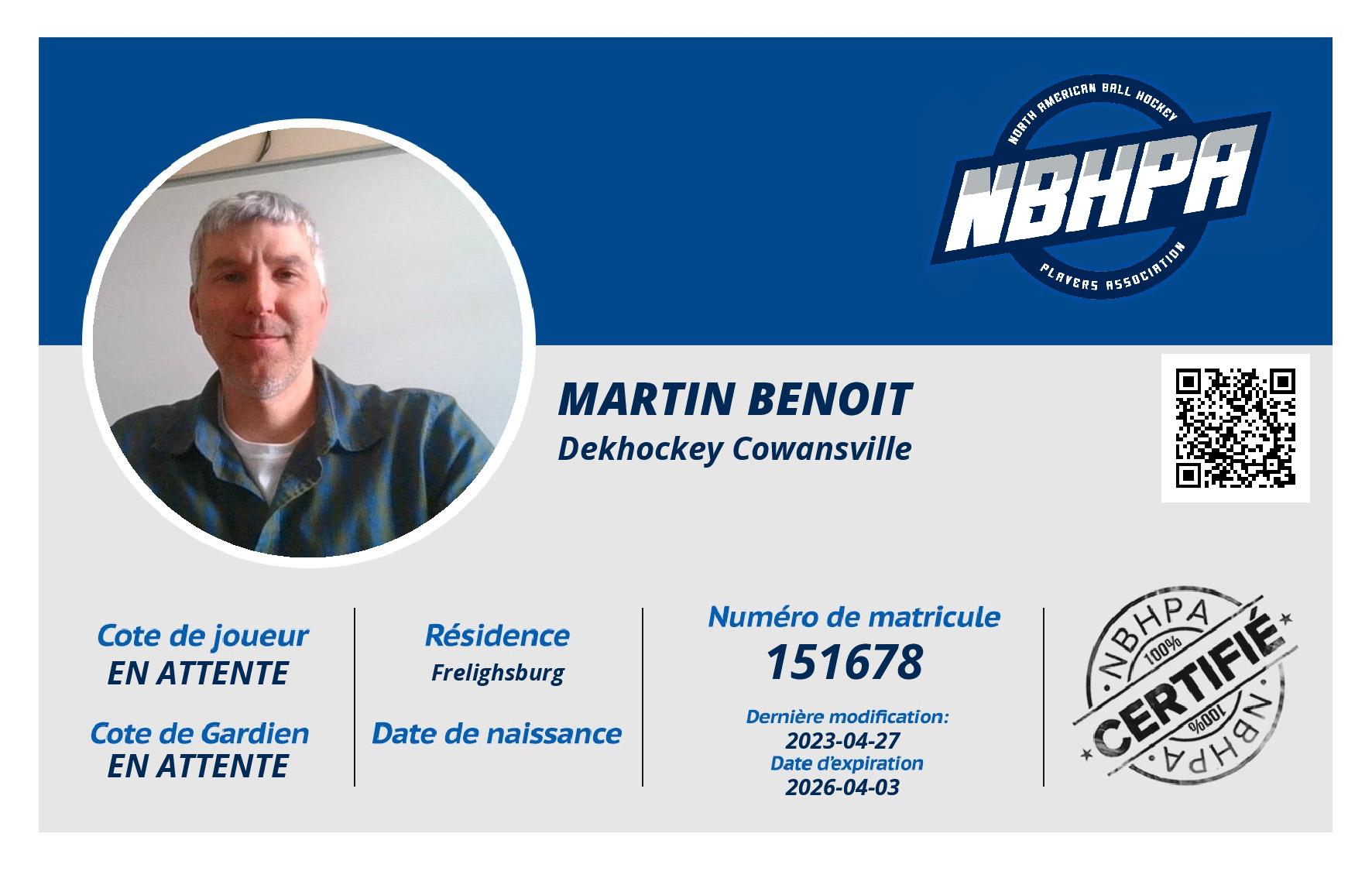 Martin Benoit