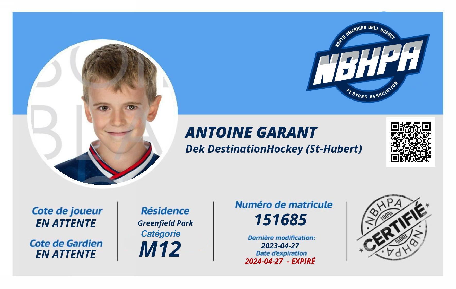 Antoine Garant