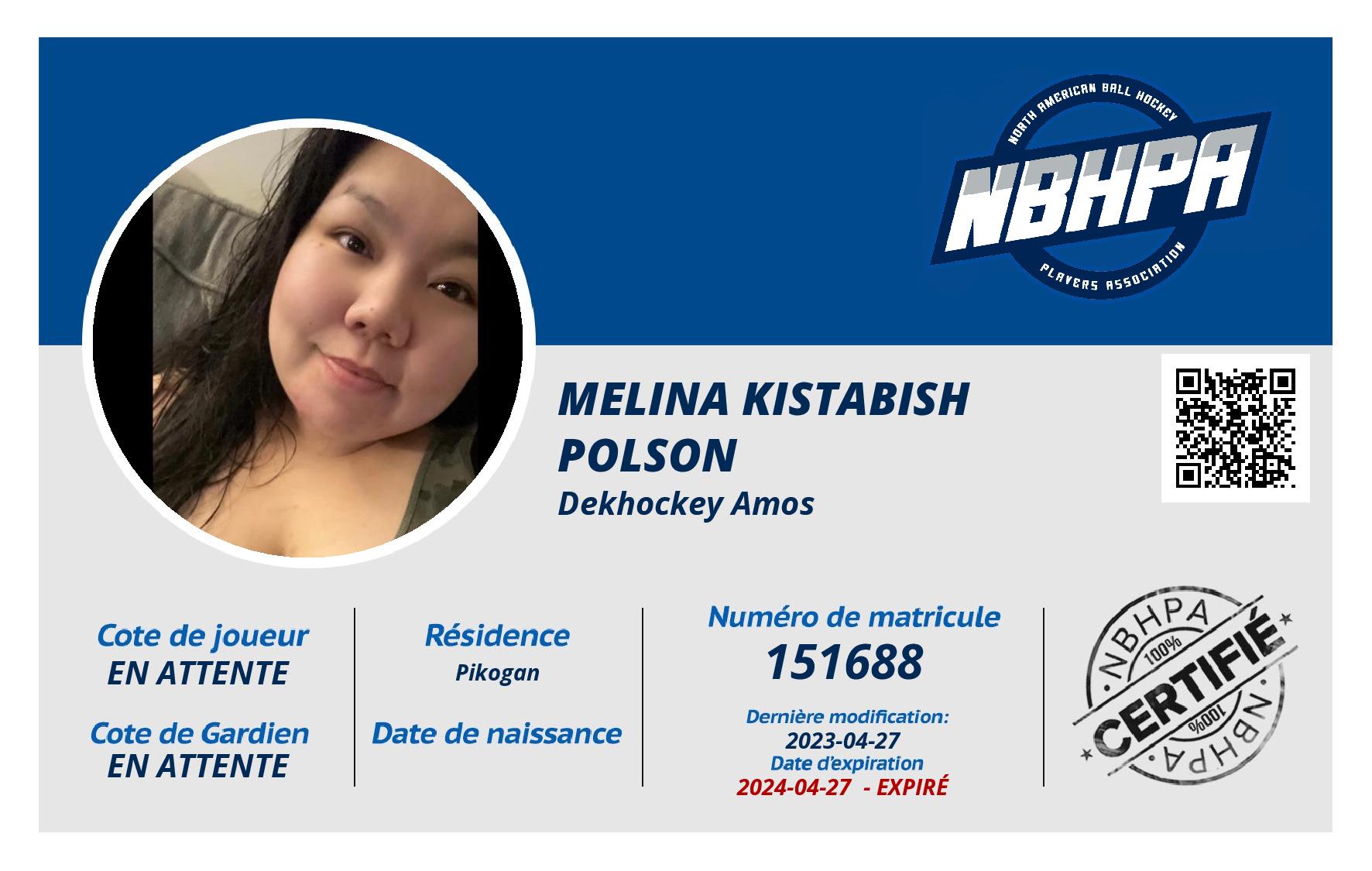 Melina Kistabish Polson