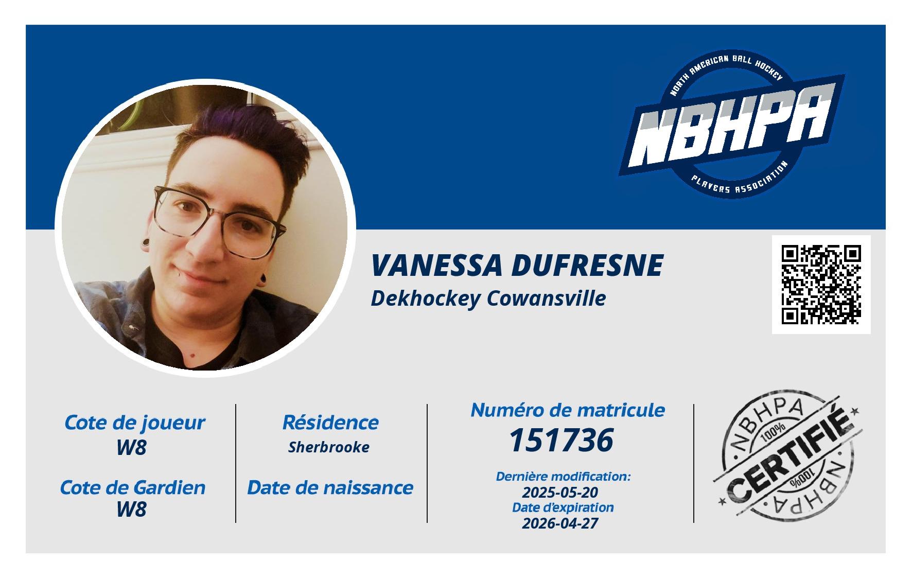 Vanessa Dufresne