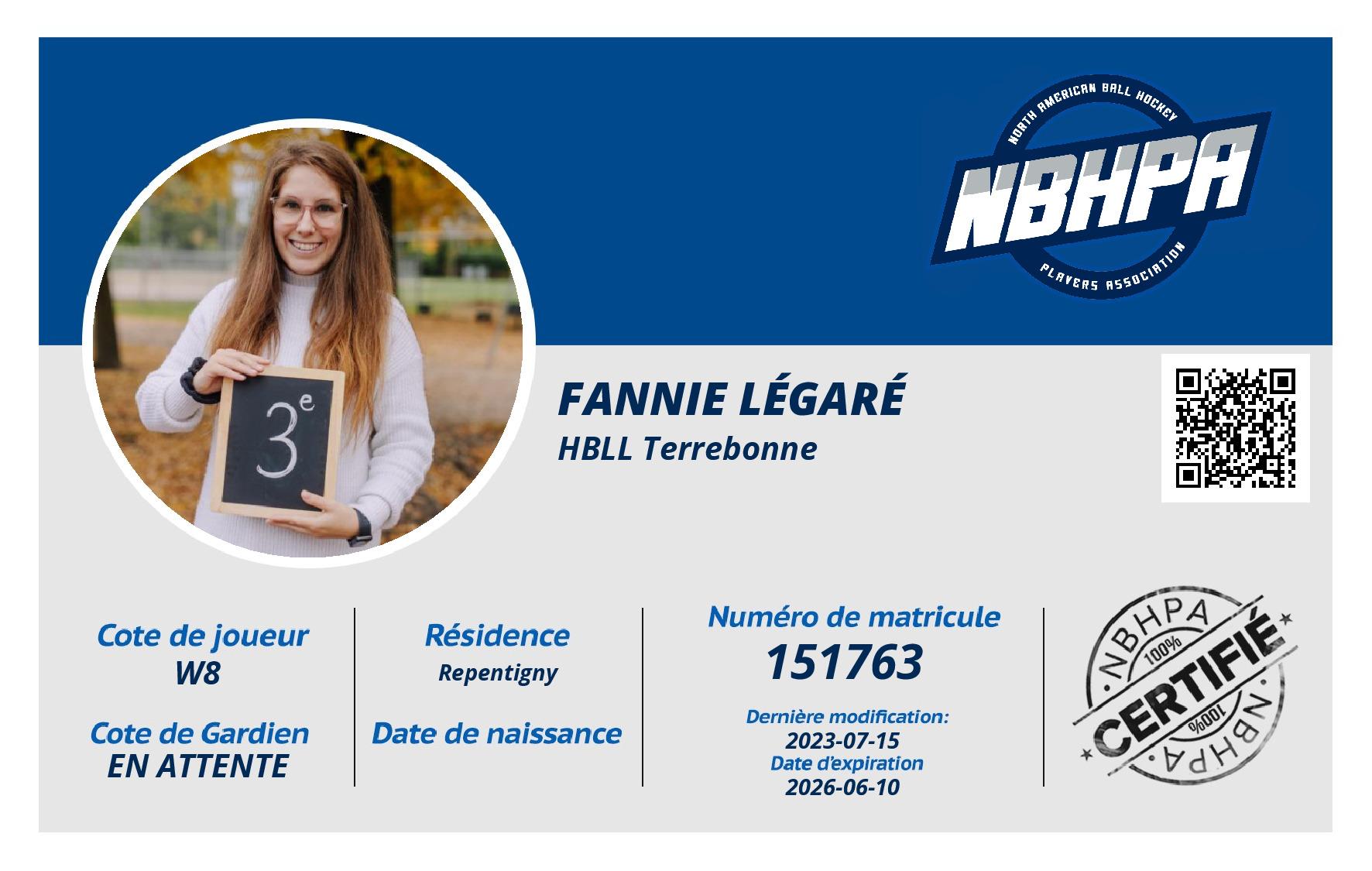 Fannie Légaré