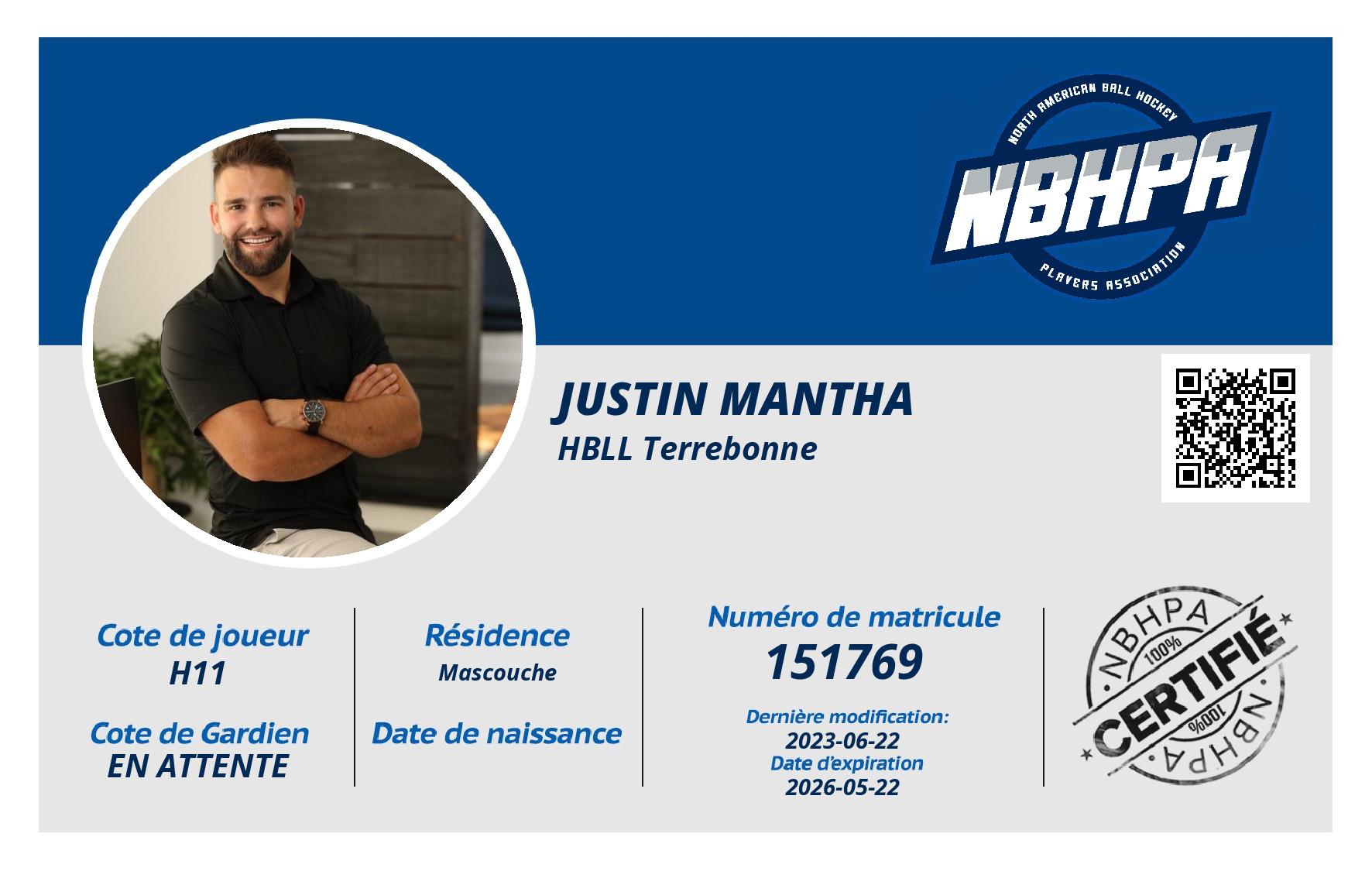 Justin Mantha