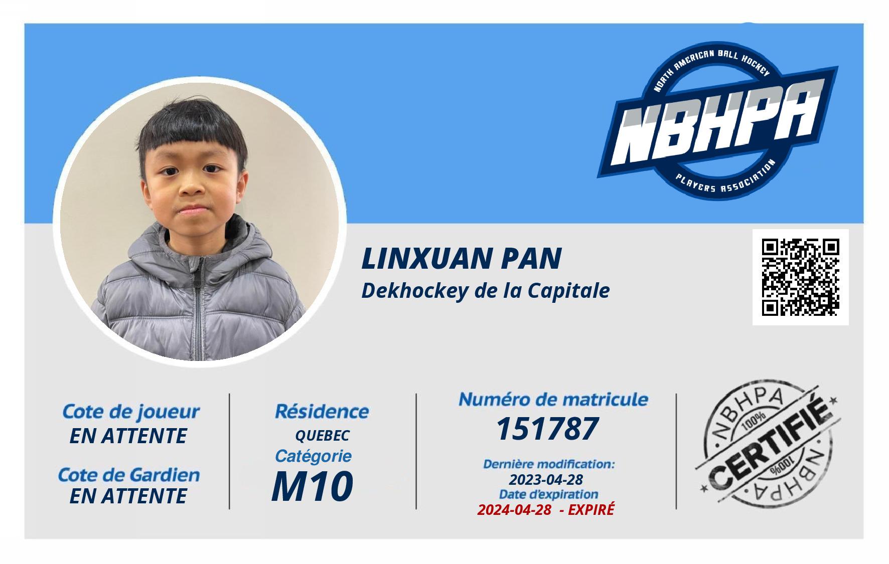Linxuan Pan