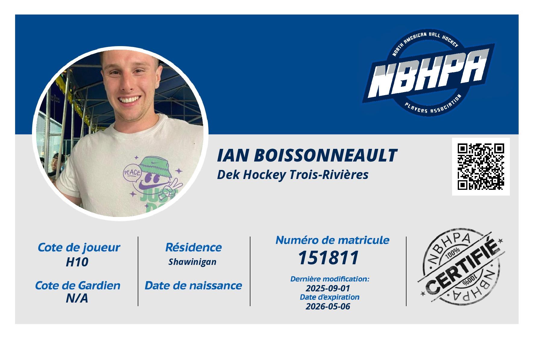 Ian Boissonneault