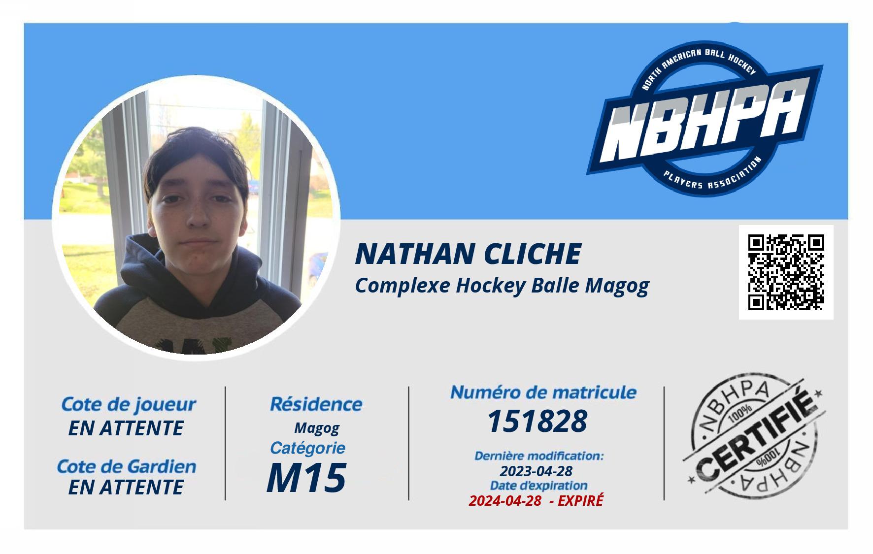 Nathan Cliche