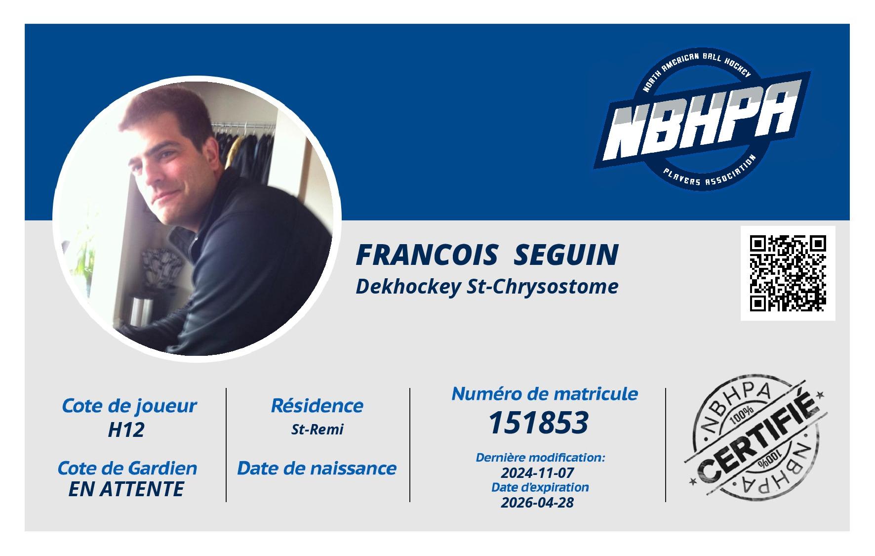 Francois  Seguin